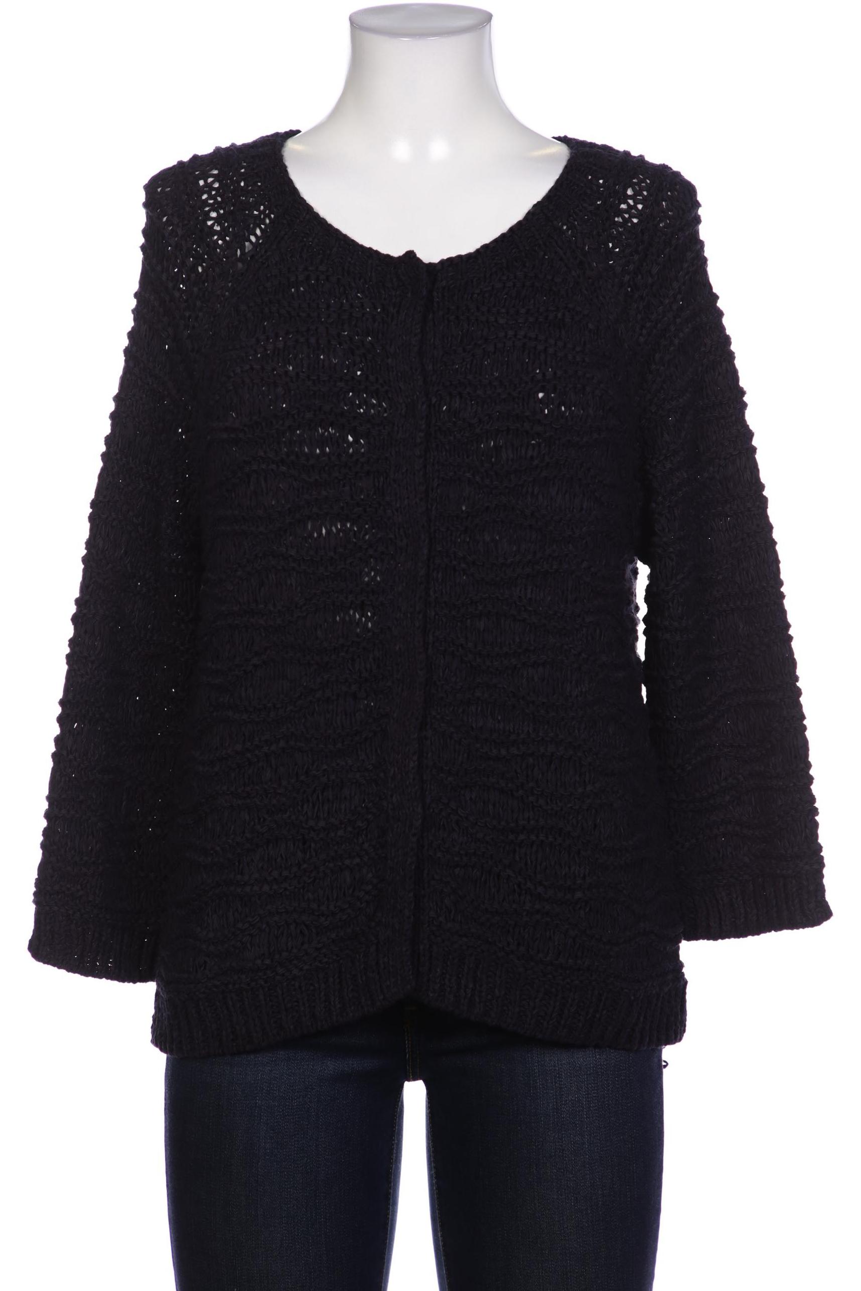 

Oui Damen Strickjacke, marineblau, Gr. 38