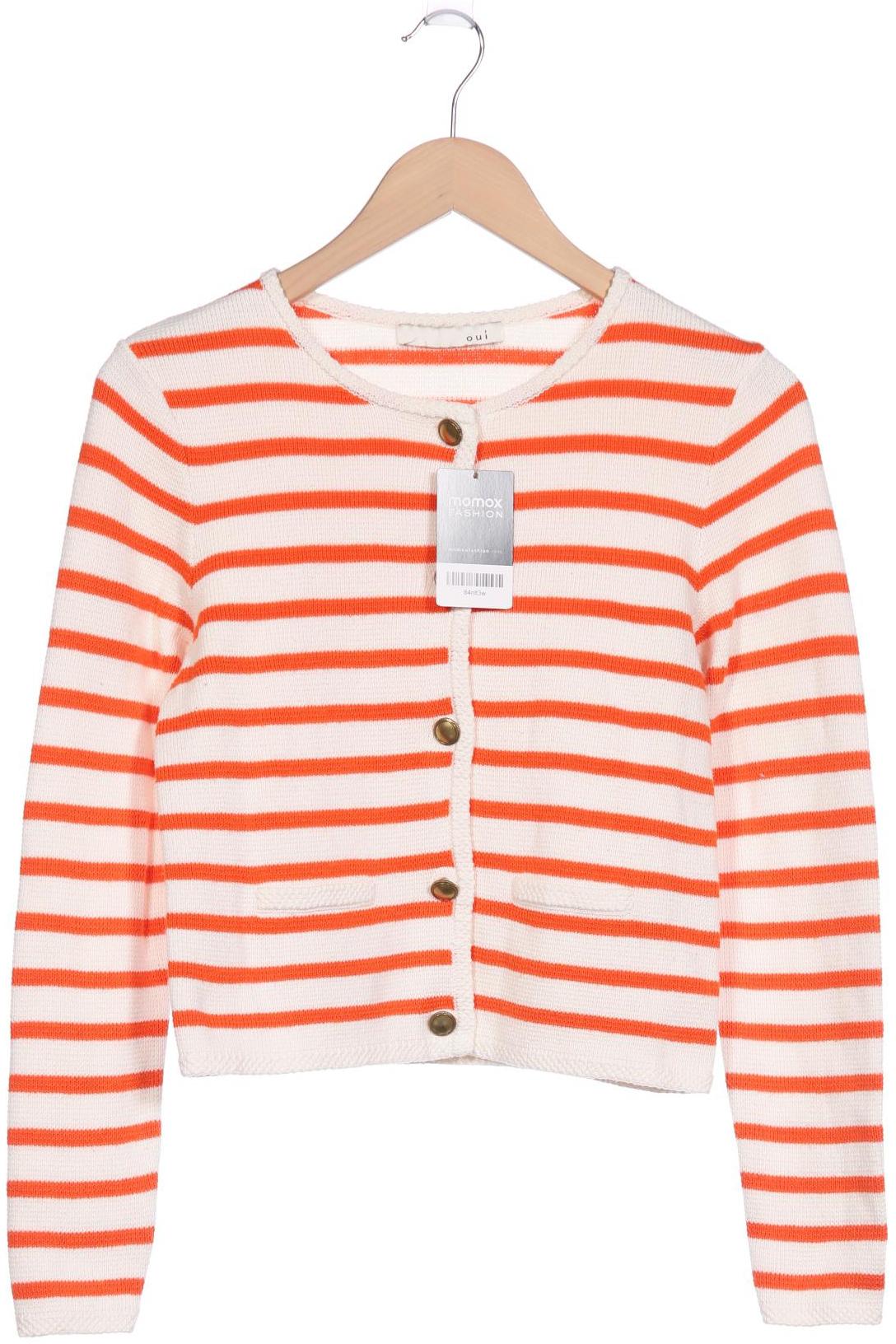 

Oui Damen Strickjacke, orange