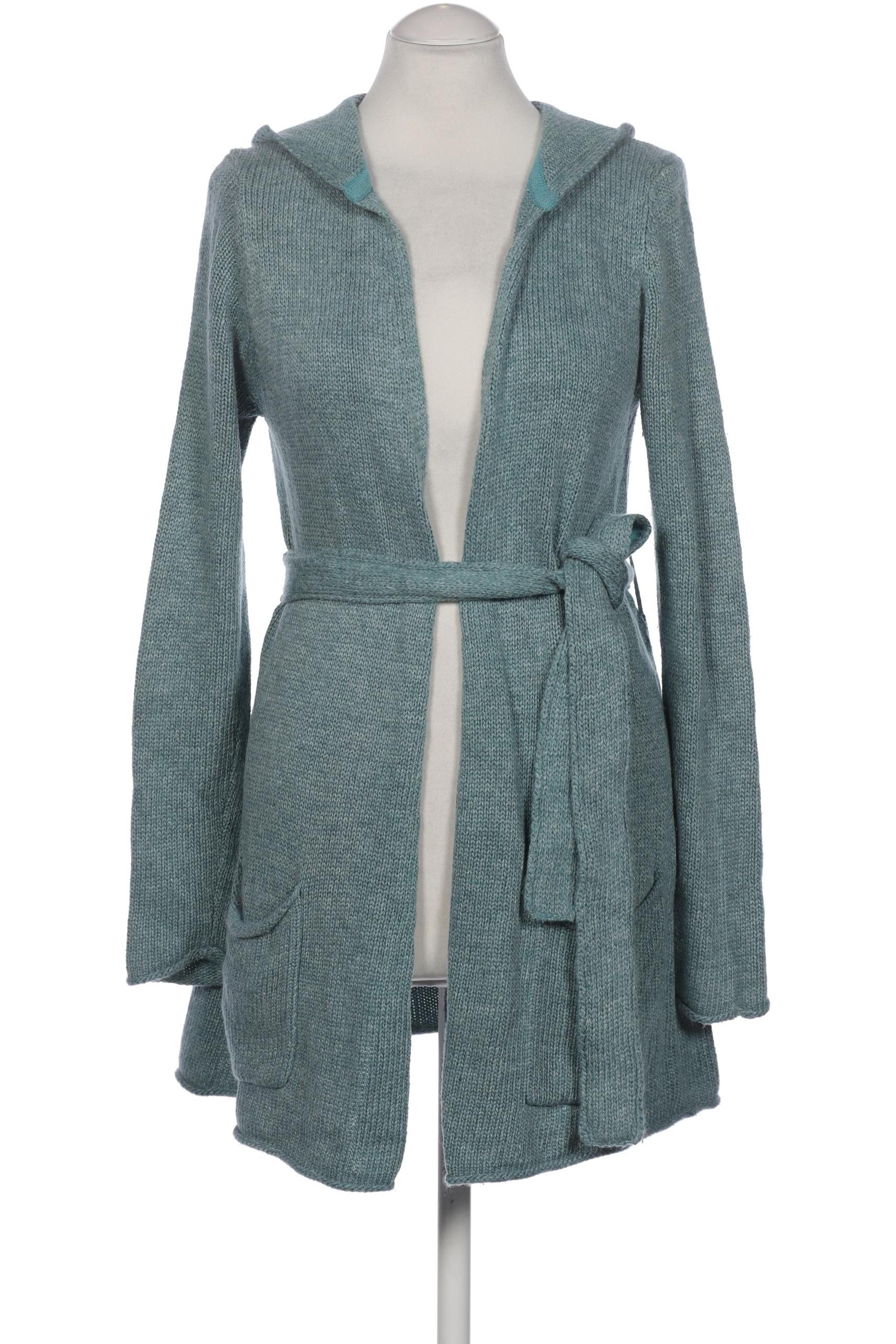 

Oui Damen Strickjacke, türkis, Gr. 38
