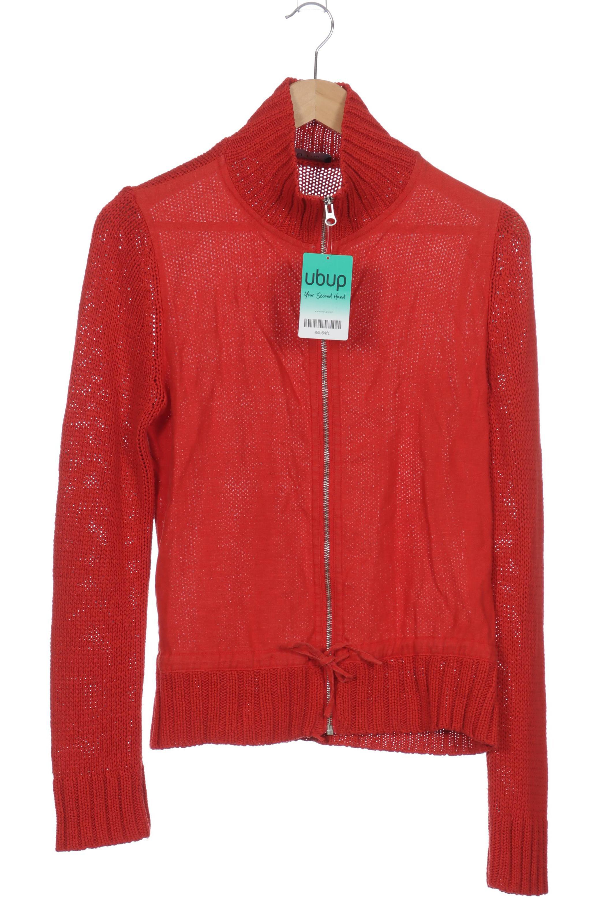 

Oui Damen Strickjacke, rot, Gr. 40