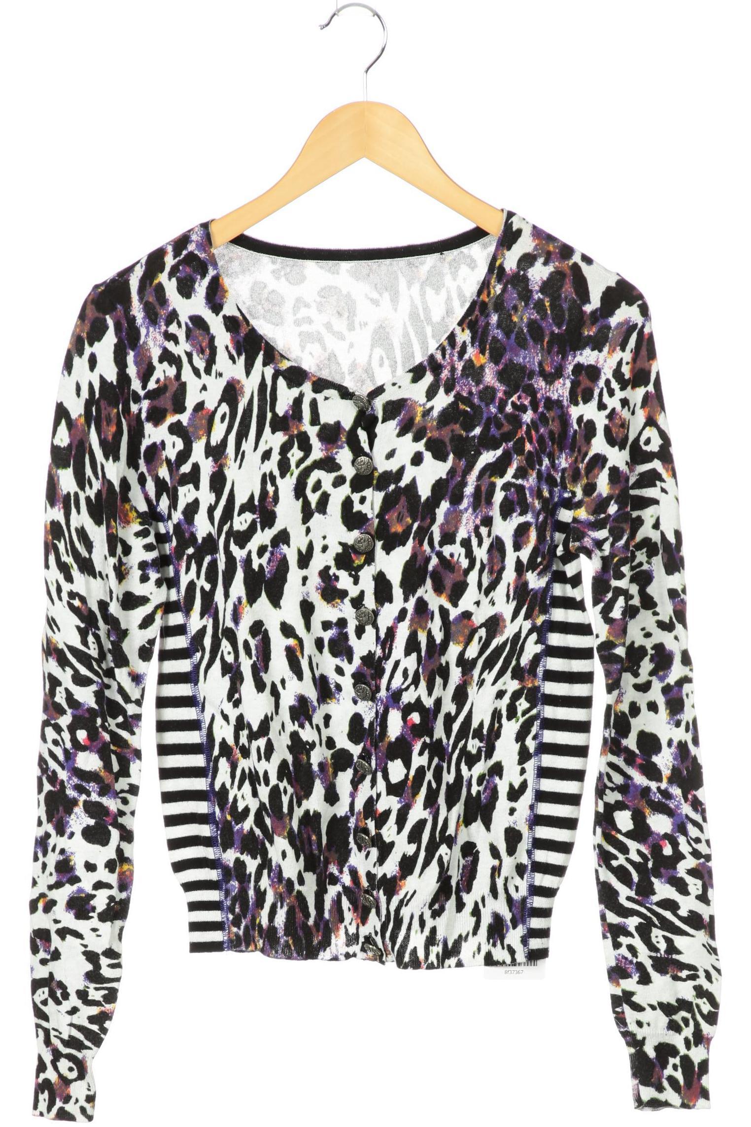 

Oui Damen Strickjacke, weiß, Gr.