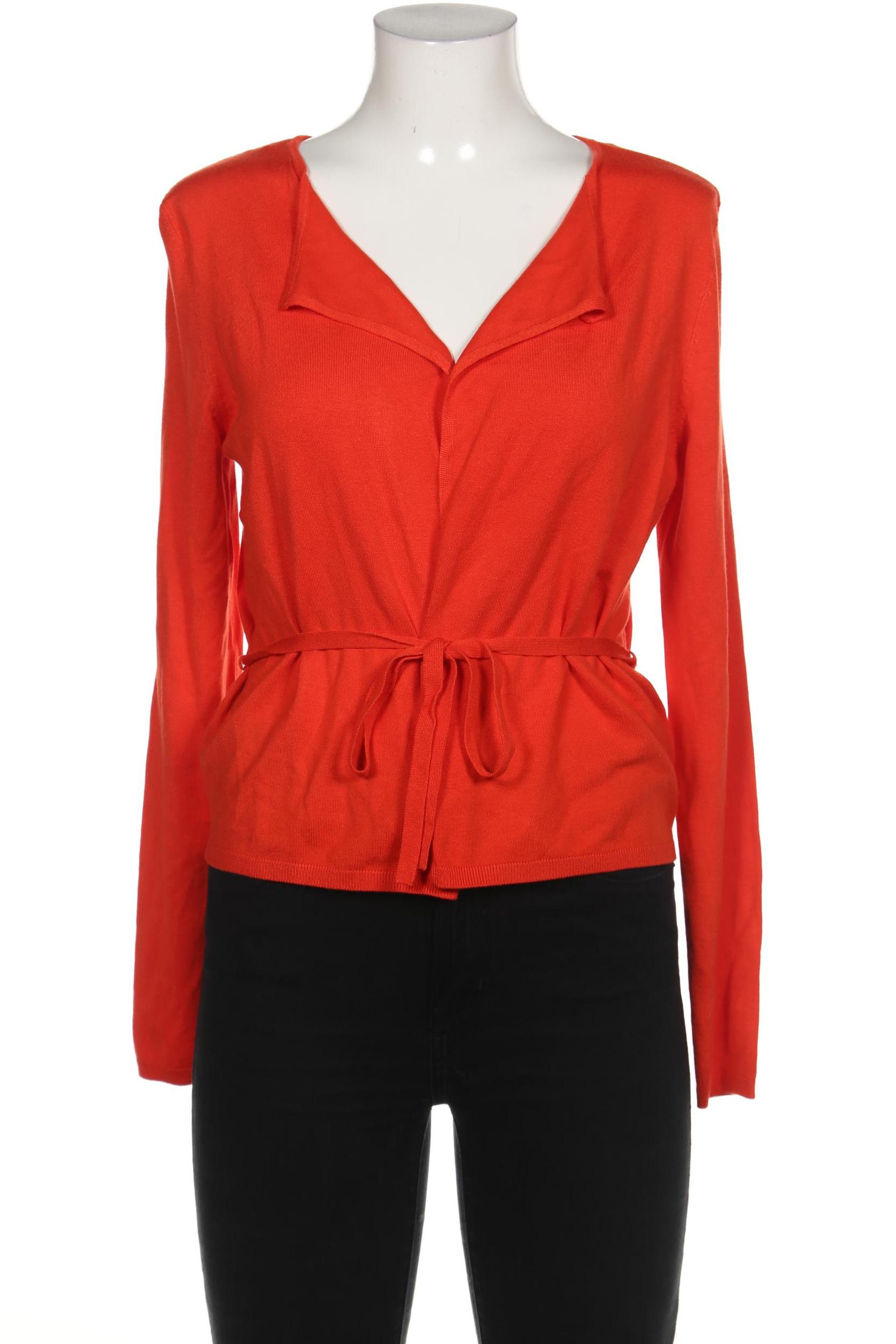 

Oui Damen Strickjacke, rot, Gr. 38
