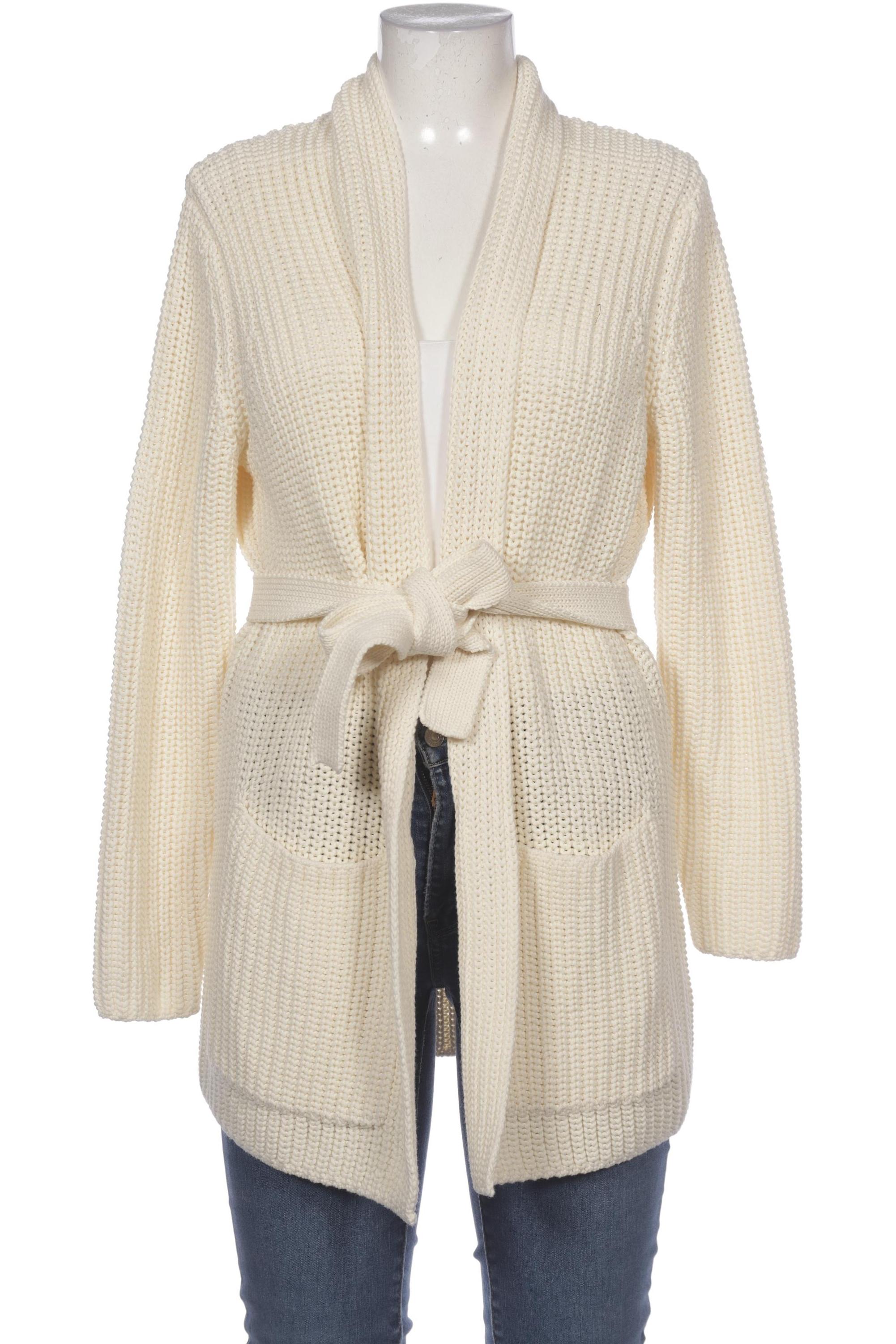 

Oui Damen Strickjacke, cremeweiß, Gr. 38