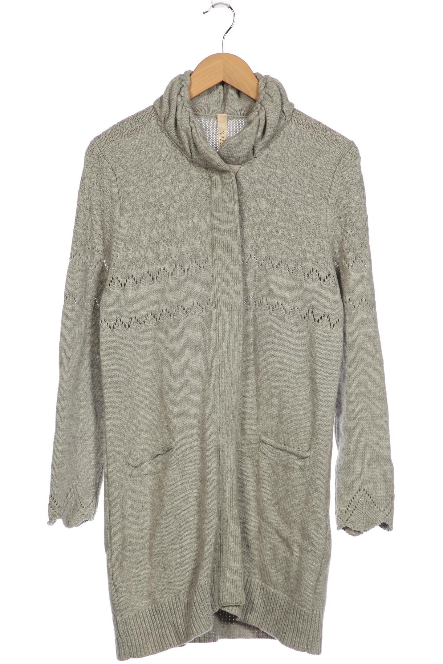 

Oui Damen Strickjacke, grau, Gr. 42