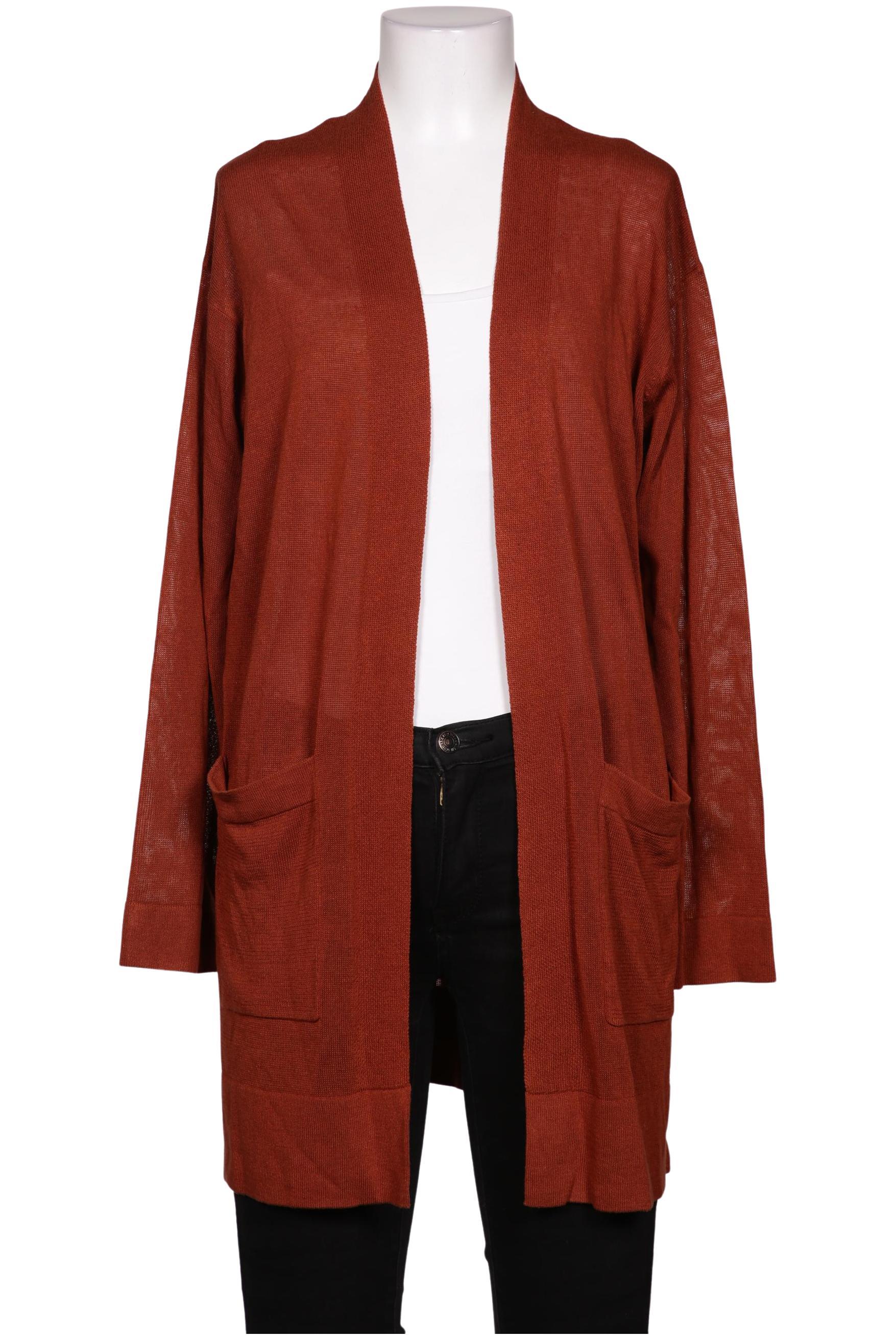 

Oui Damen Strickjacke, braun, Gr. 36