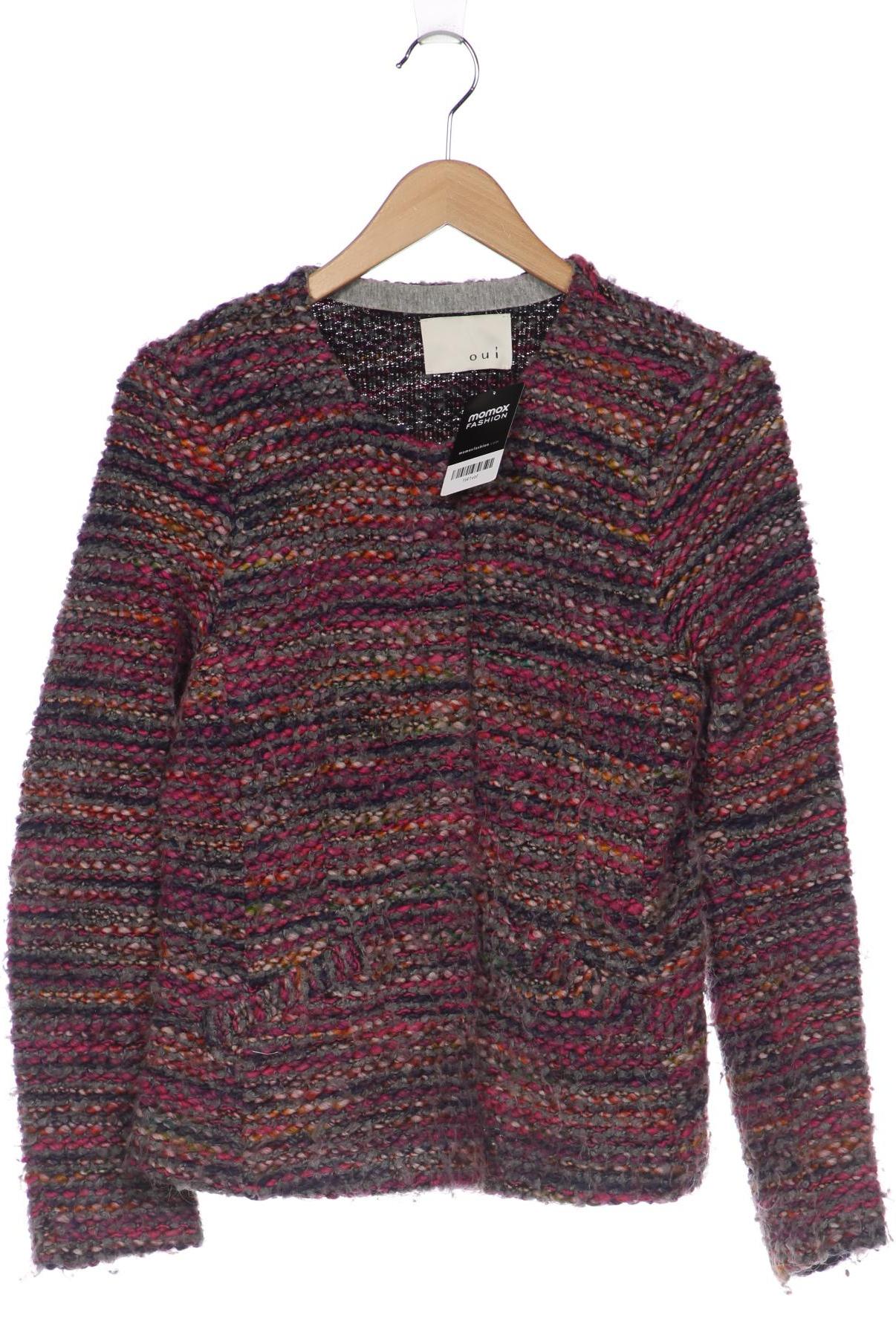 

Oui Damen Strickjacke, mehrfarbig, Gr. 38