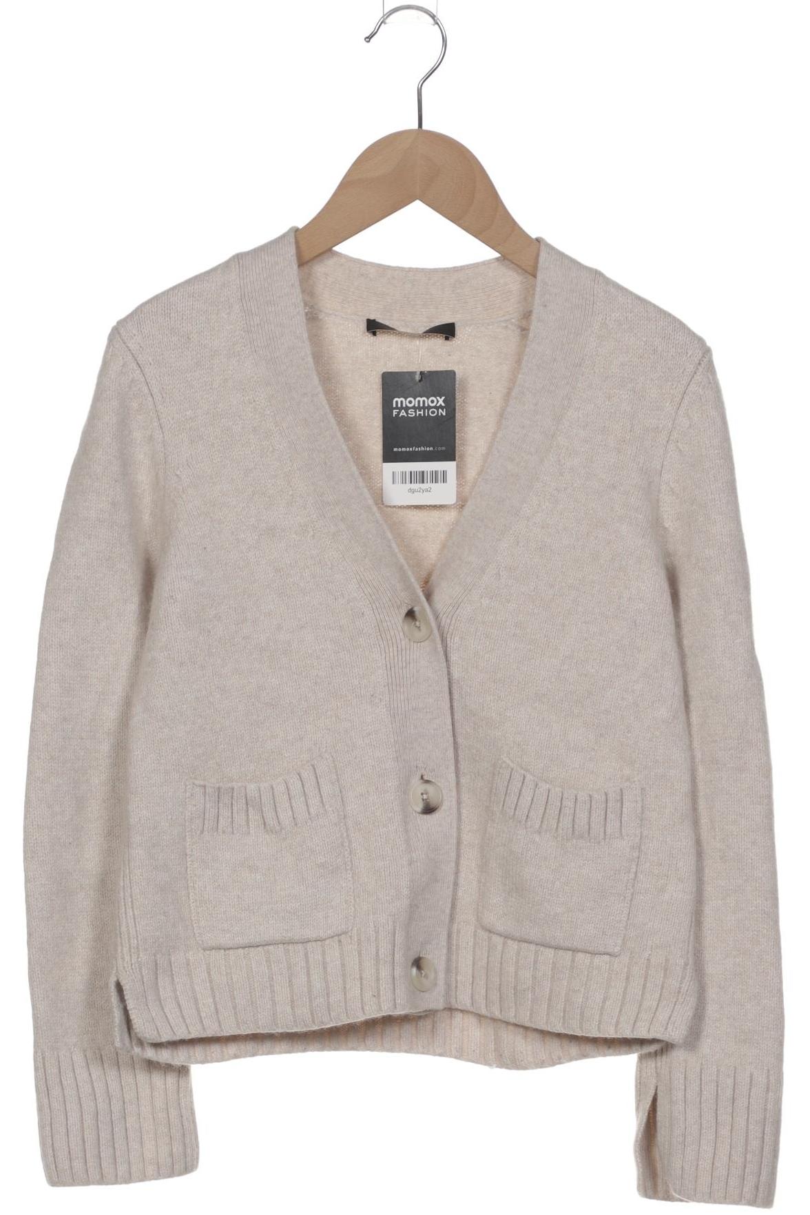 

Oui Damen Strickjacke, beige, Gr. 36