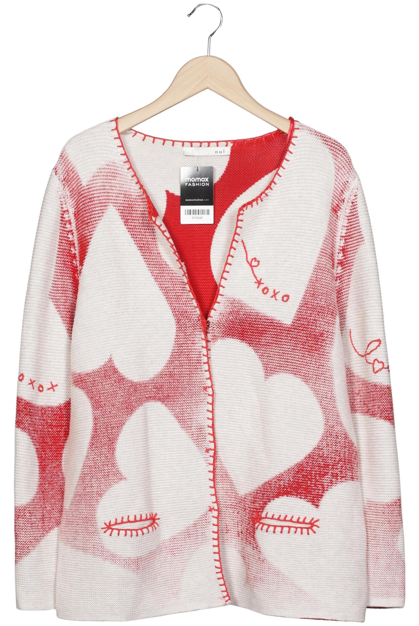 

Oui Damen Strickjacke, mehrfarbig, Gr. 44