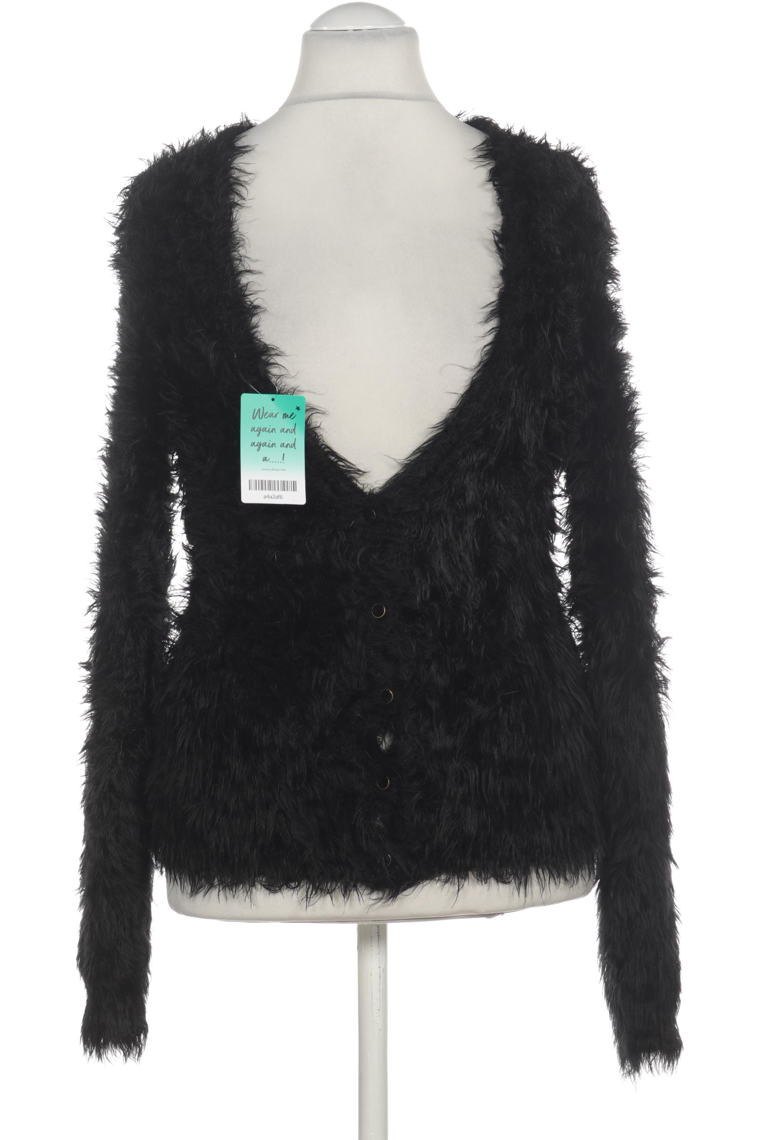 

Oui Damen Strickjacke, schwarz, Gr. 38