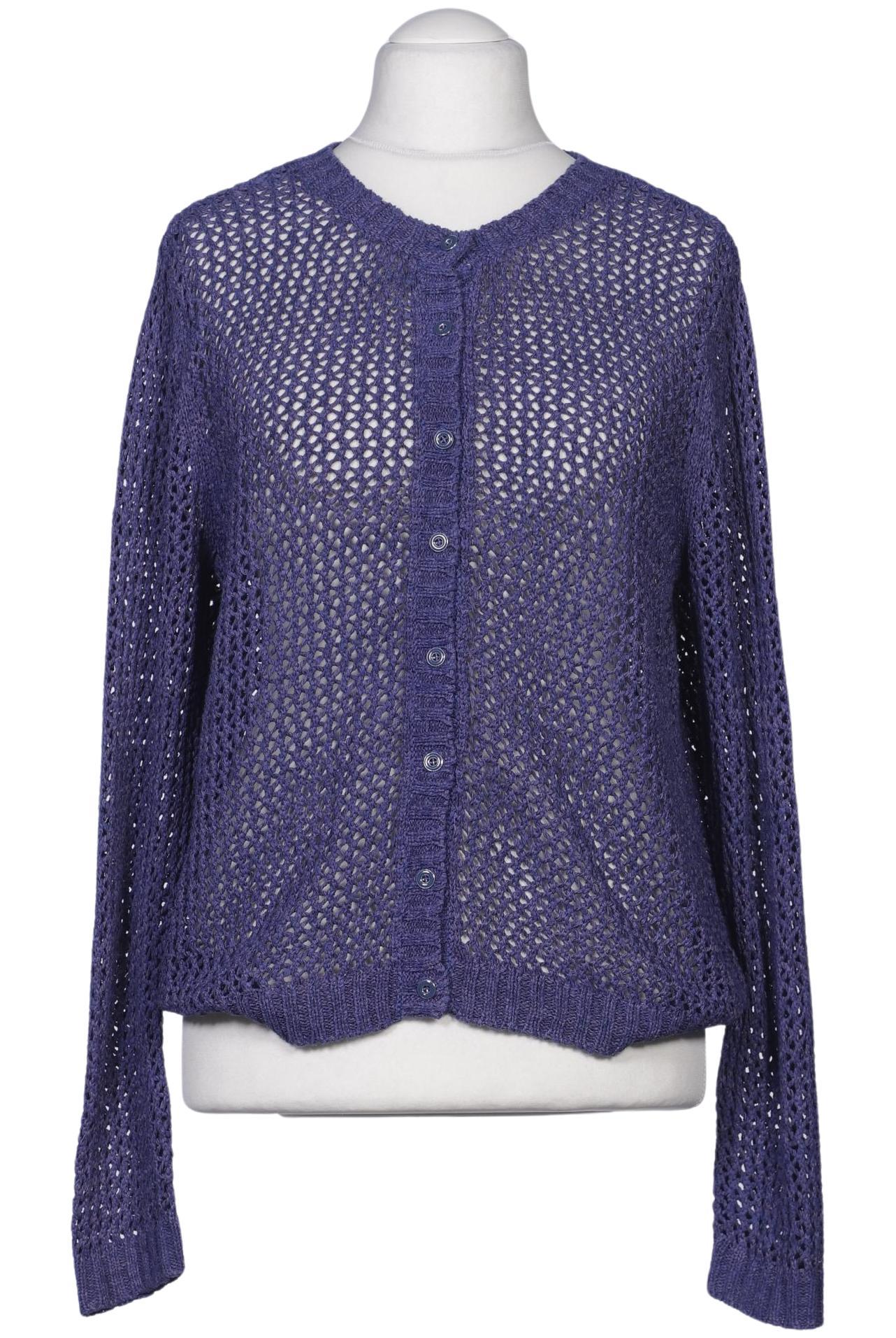 

Oui Damen Strickjacke, flieder, Gr. 44