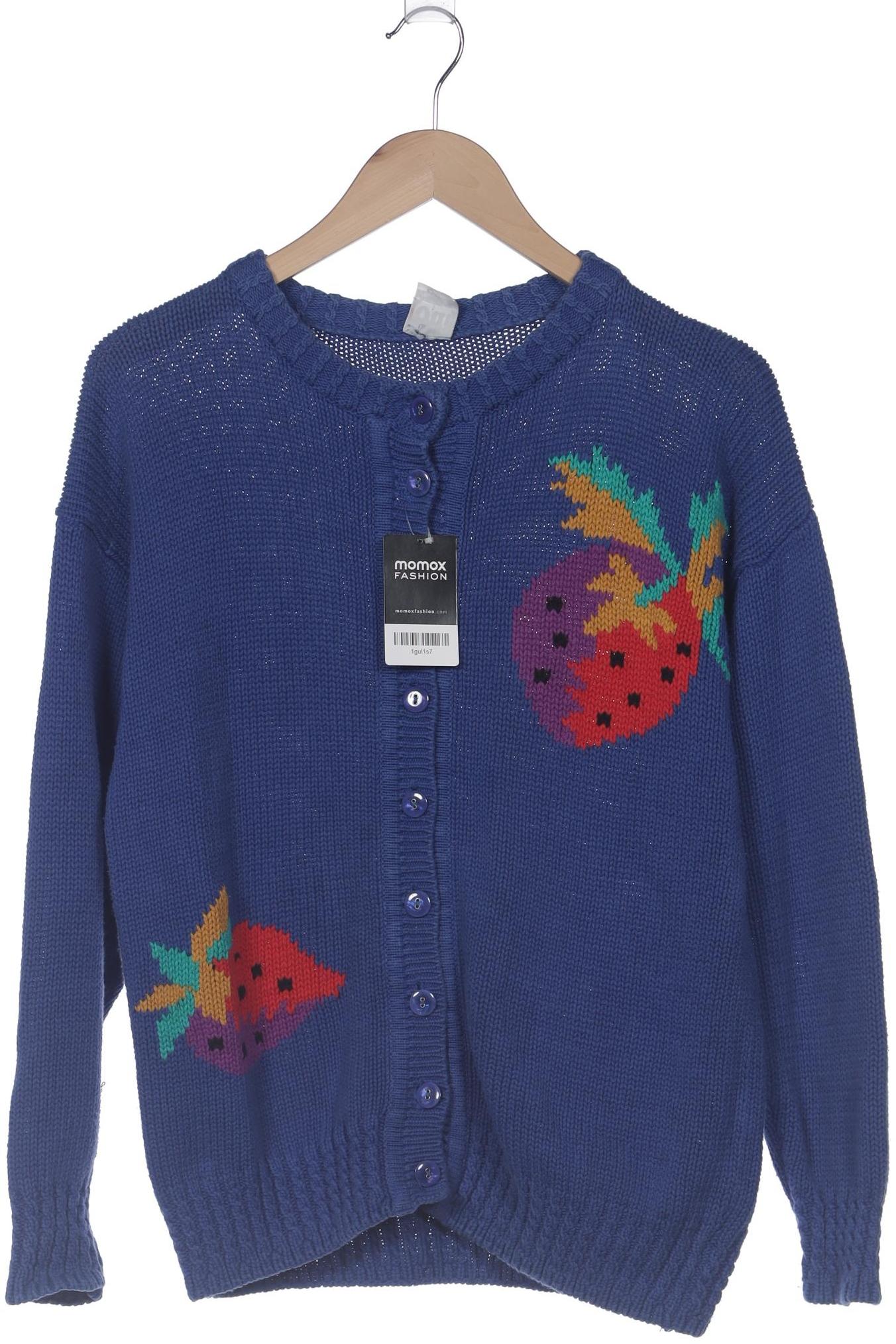 

Oui Damen Strickjacke, marineblau, Gr. 42