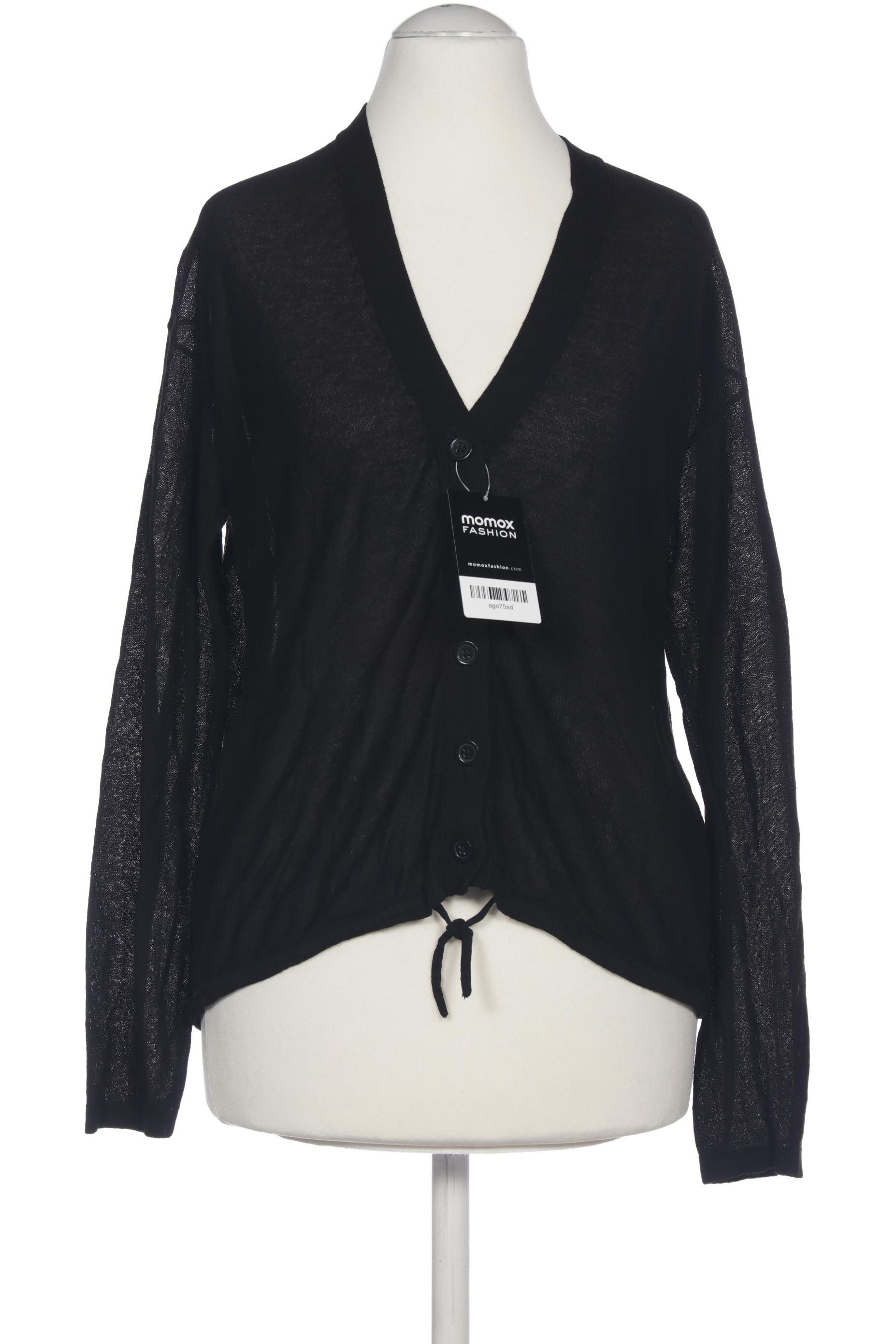 

Oui Damen Strickjacke, schwarz, Gr. 36