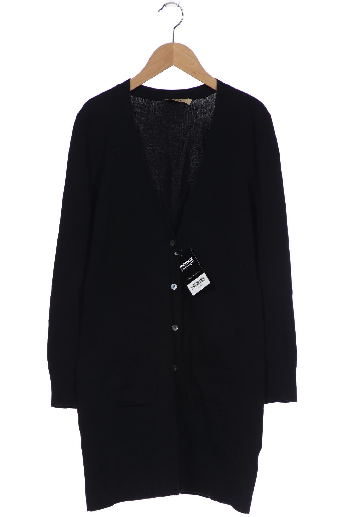

Oui Damen Strickjacke, schwarz