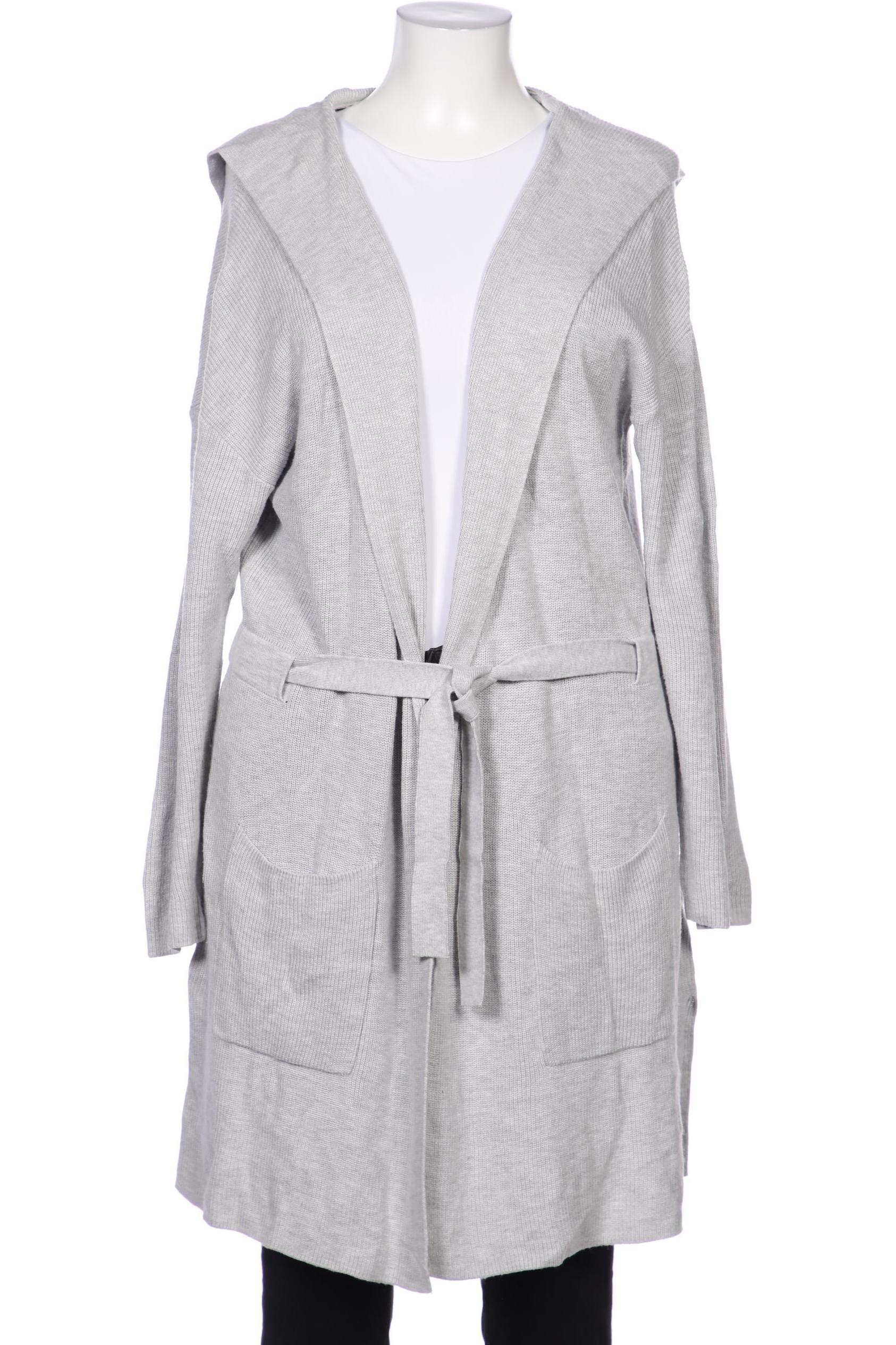 

Oui Damen Strickjacke, grau, Gr. 44