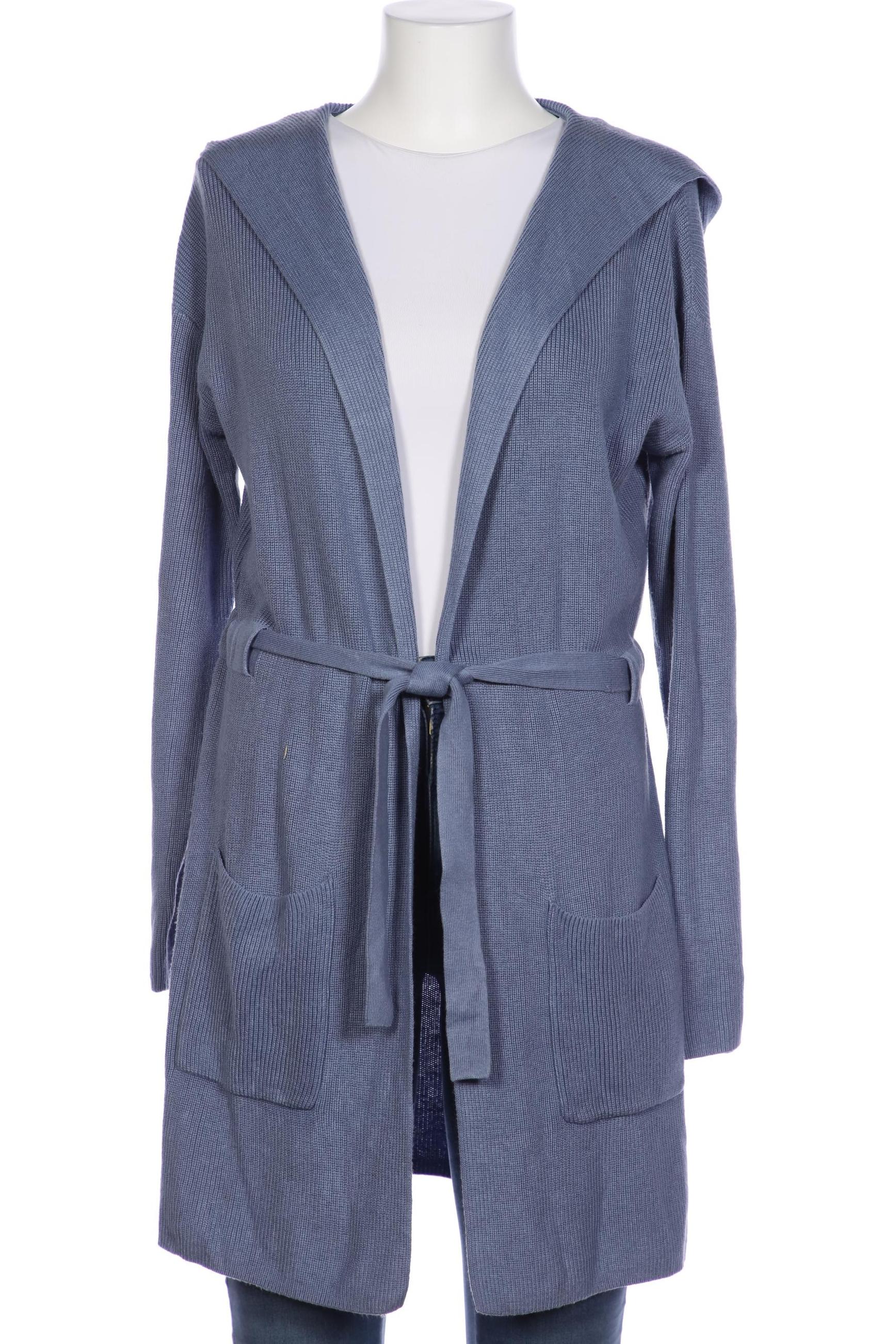 

Oui Damen Strickjacke, blau, Gr. 38