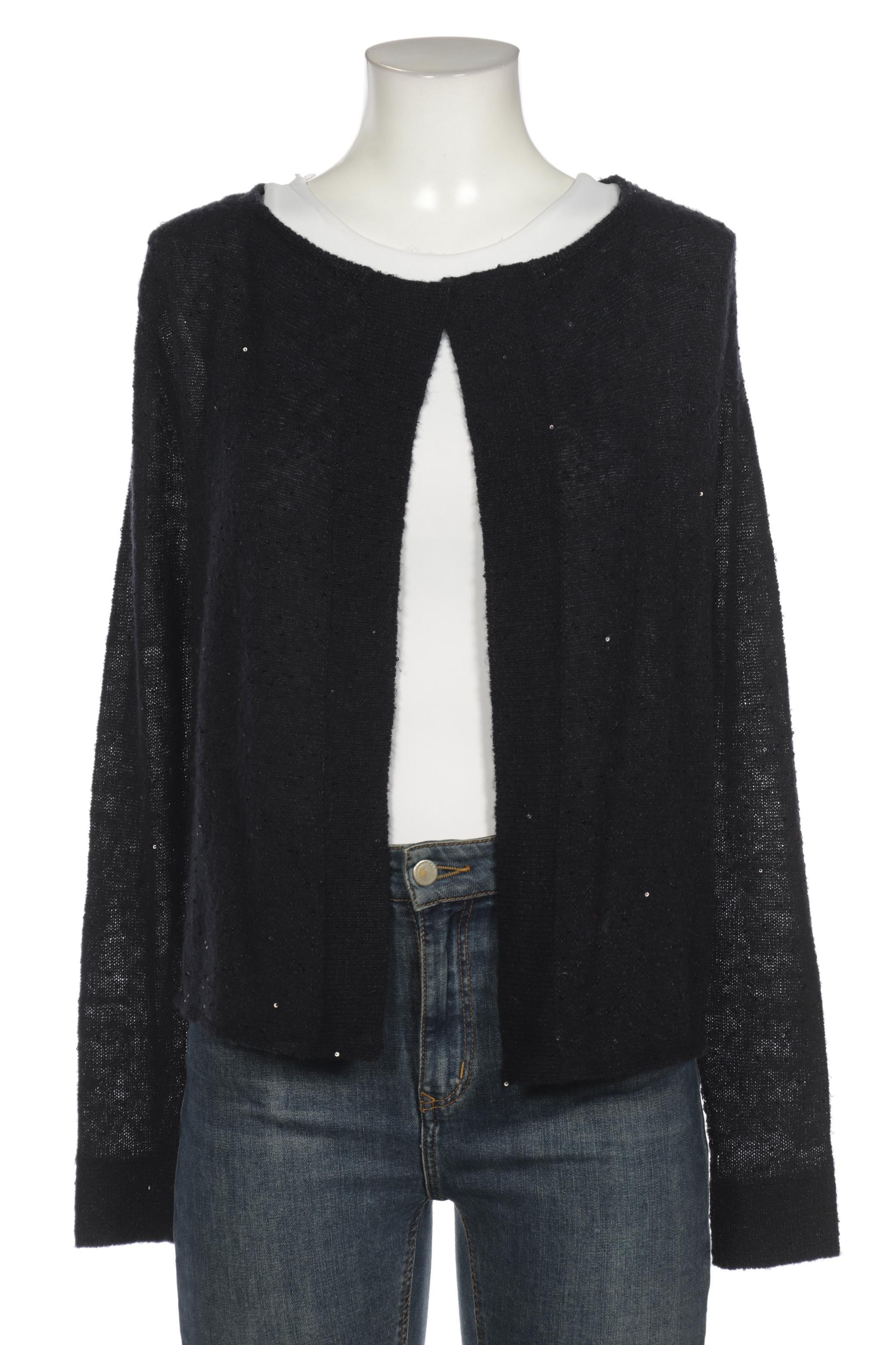 

Oui Damen Strickjacke, marineblau, Gr. 36