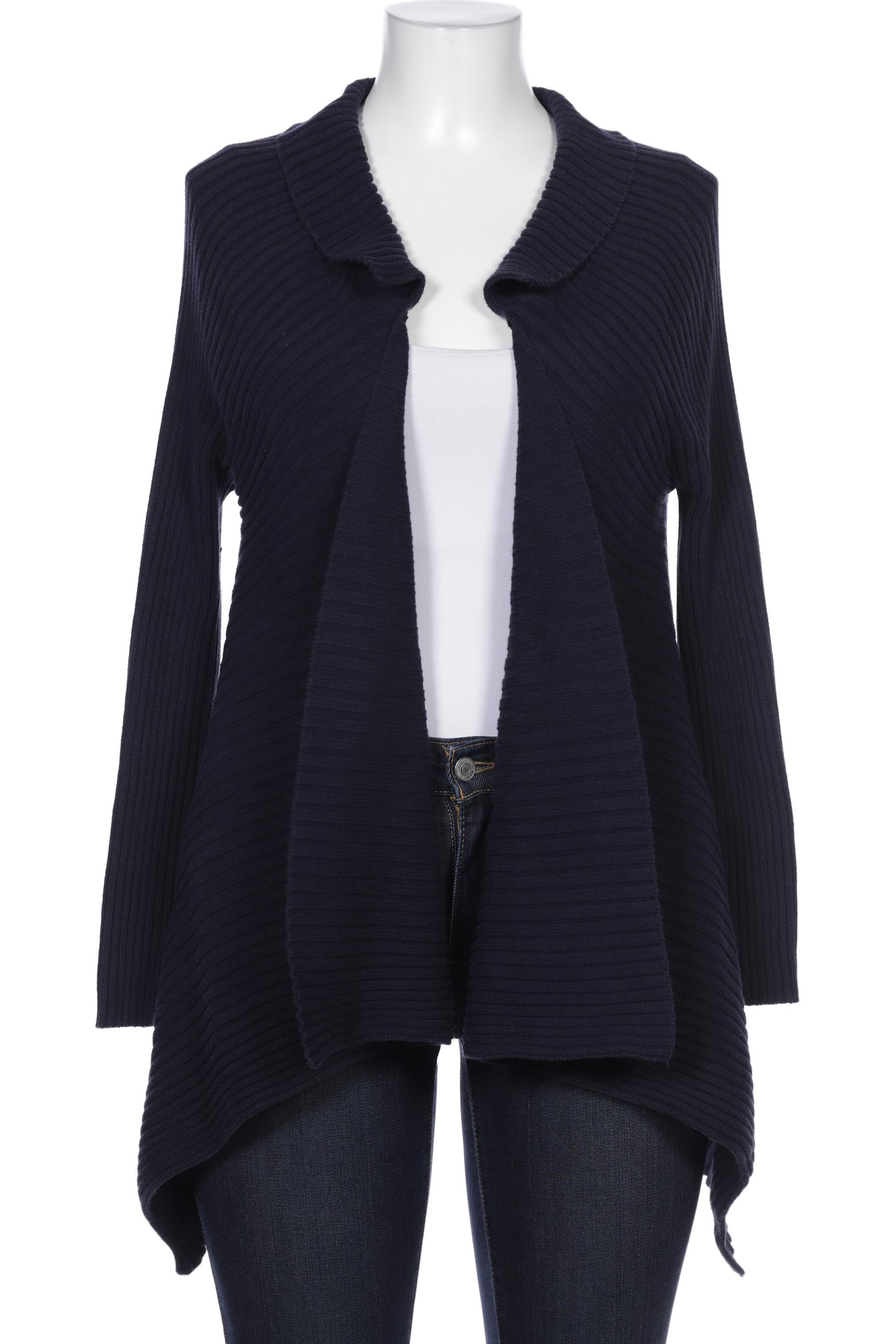 

Oui Damen Strickjacke, marineblau