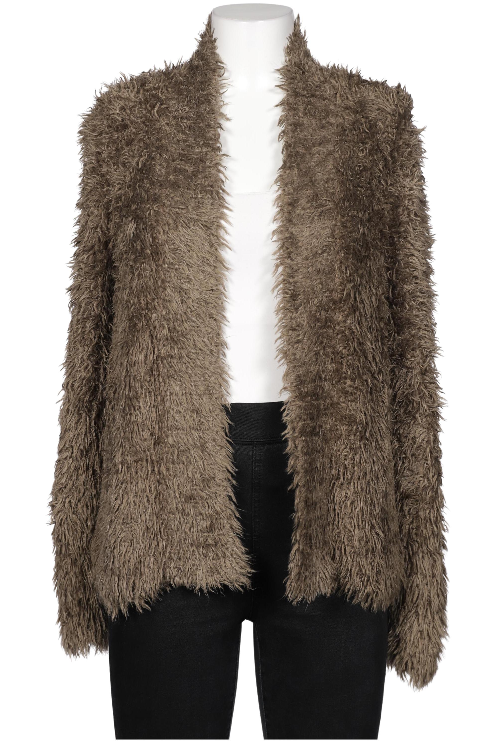 

Oui Damen Strickjacke, braun, Gr. 40