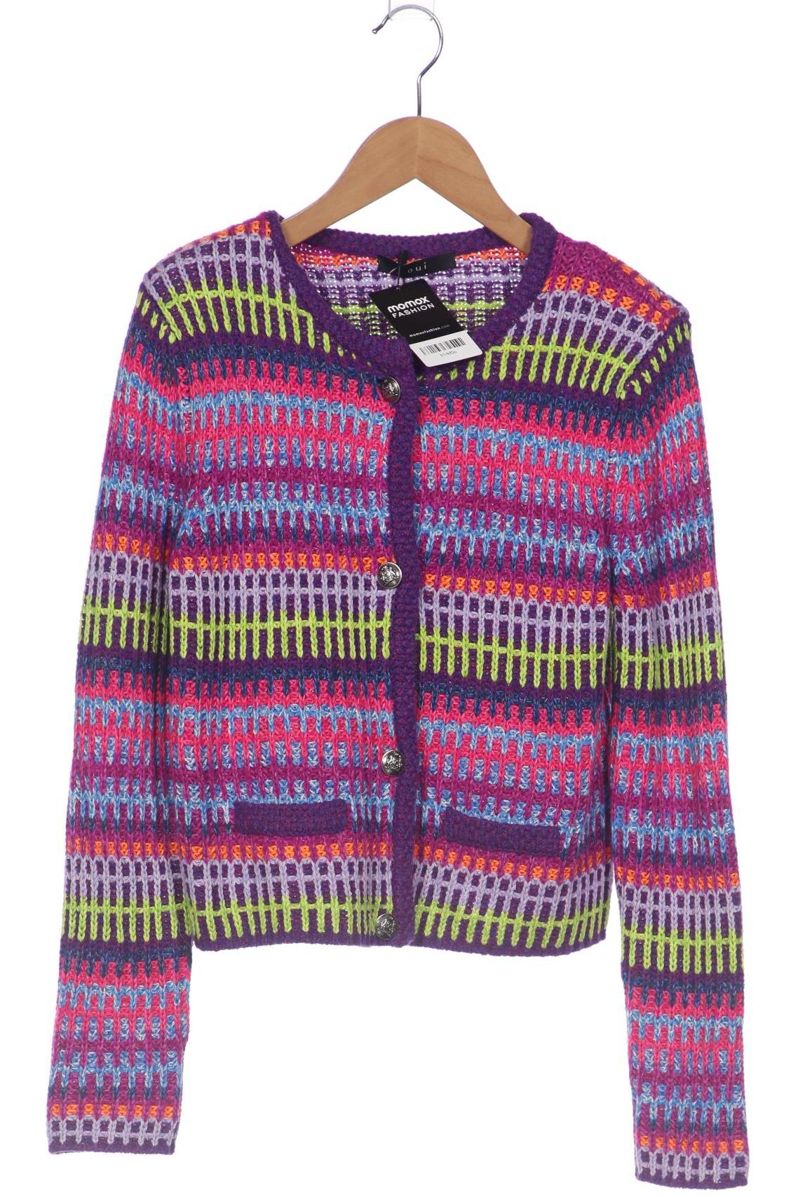 

Oui Damen Strickjacke, mehrfarbig, Gr. 34