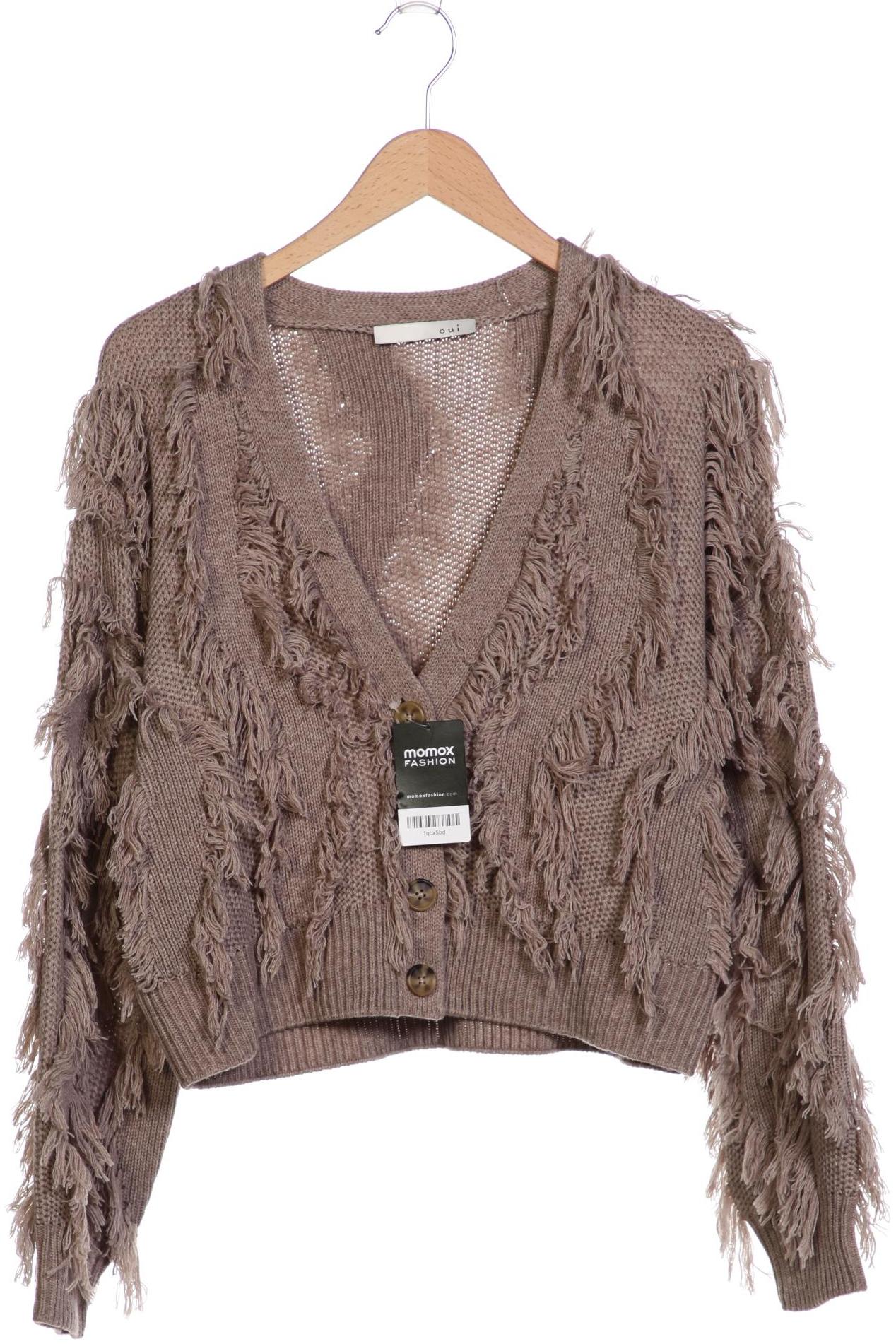 

Oui Damen Strickjacke, beige