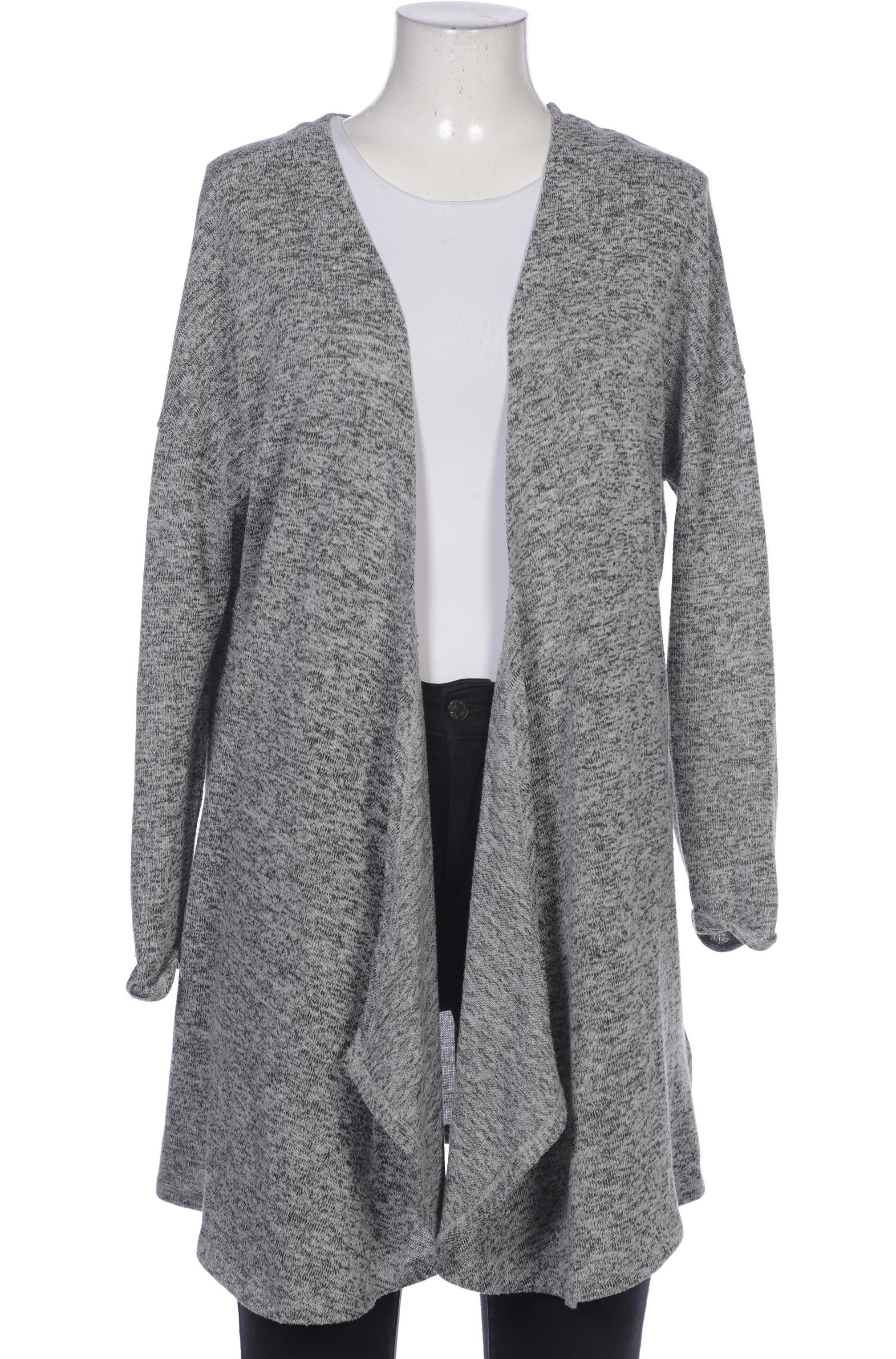 

Oui Damen Strickjacke, grau, Gr. 42