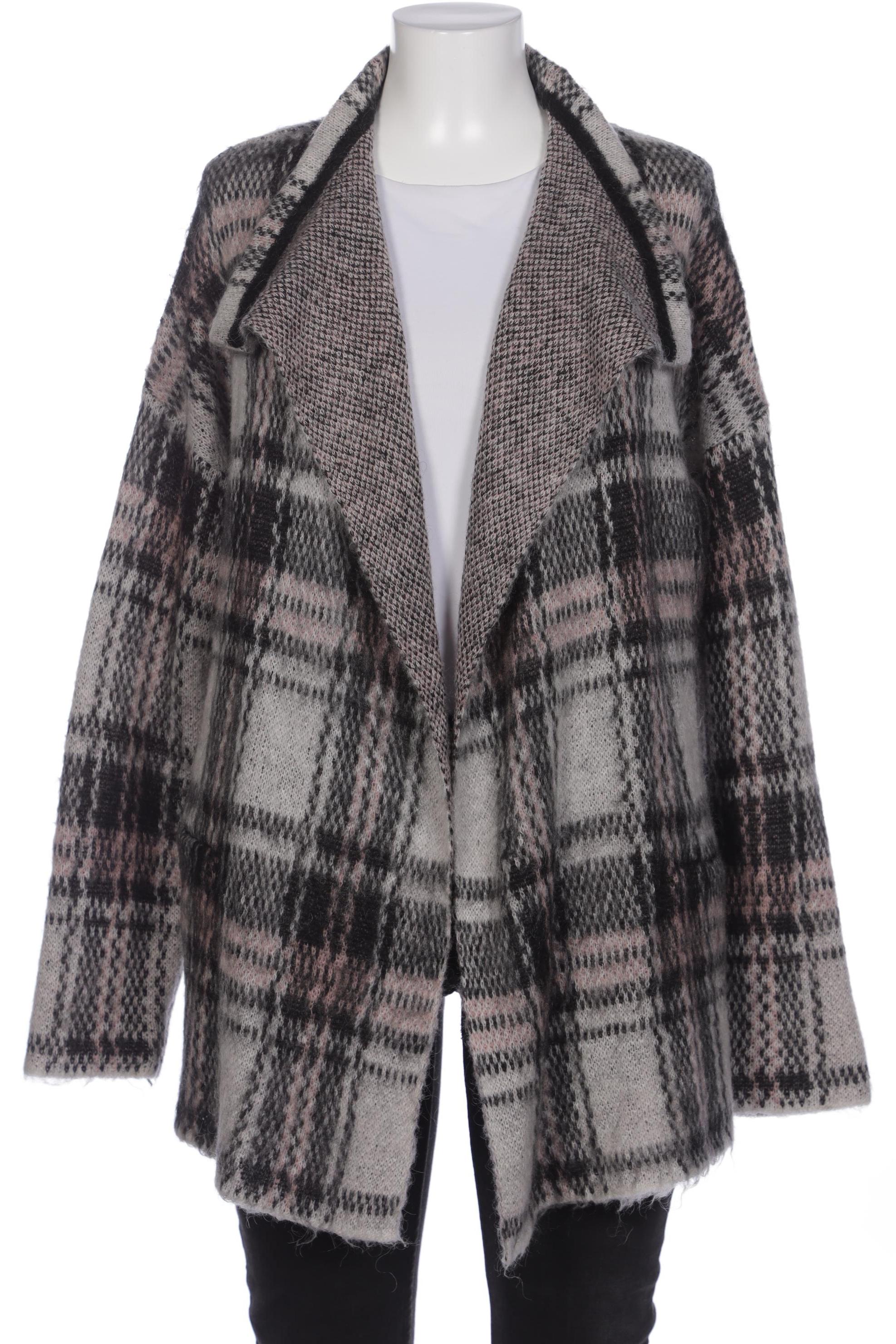 

Oui Damen Strickjacke, grau, Gr. 42