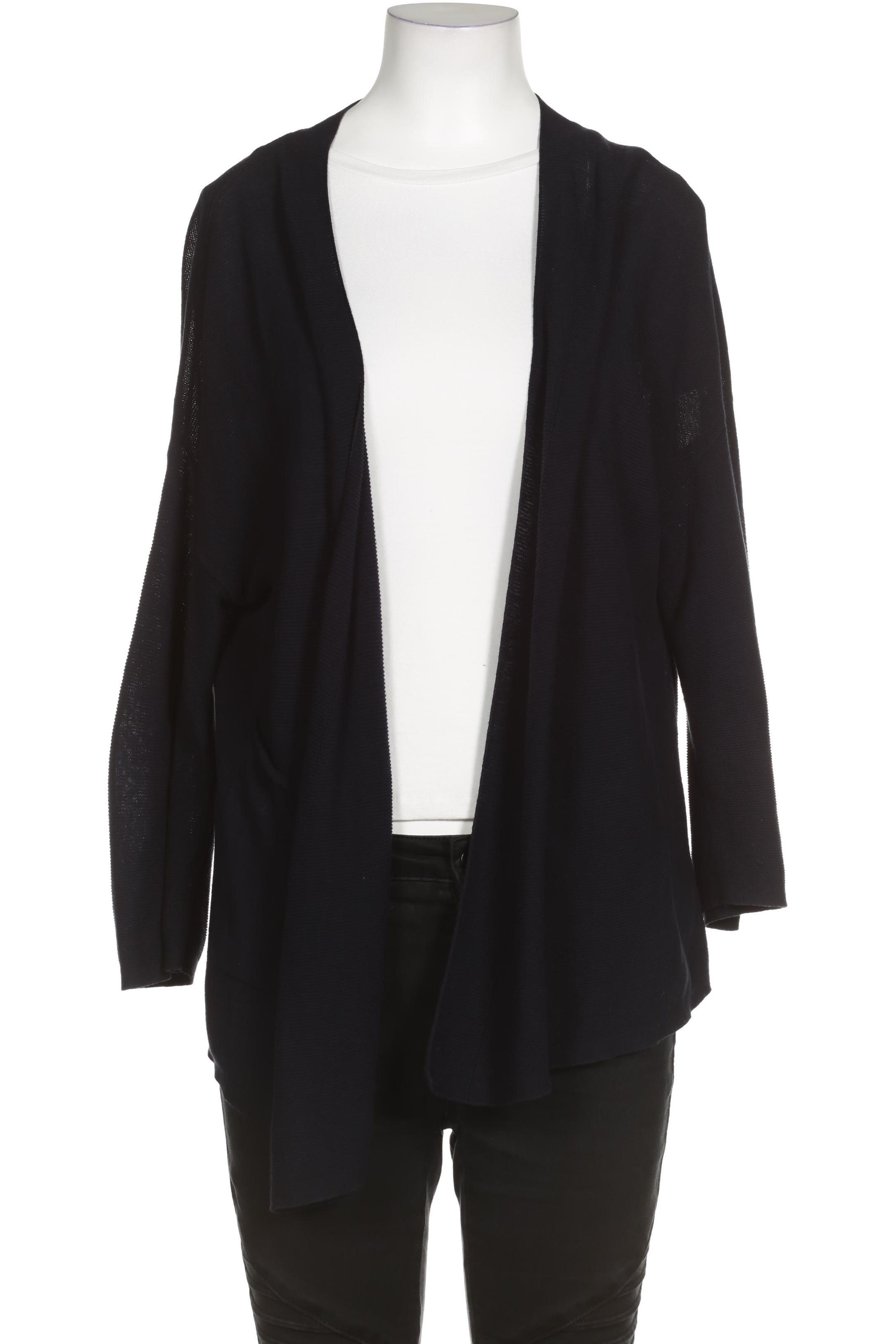 

Oui Damen Strickjacke, blau, Gr. 38