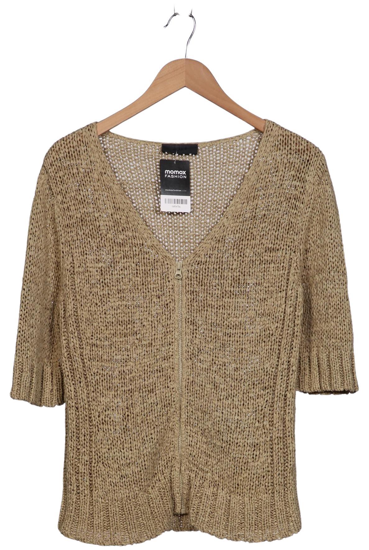 

Oui Damen Strickjacke, beige, Gr. 40