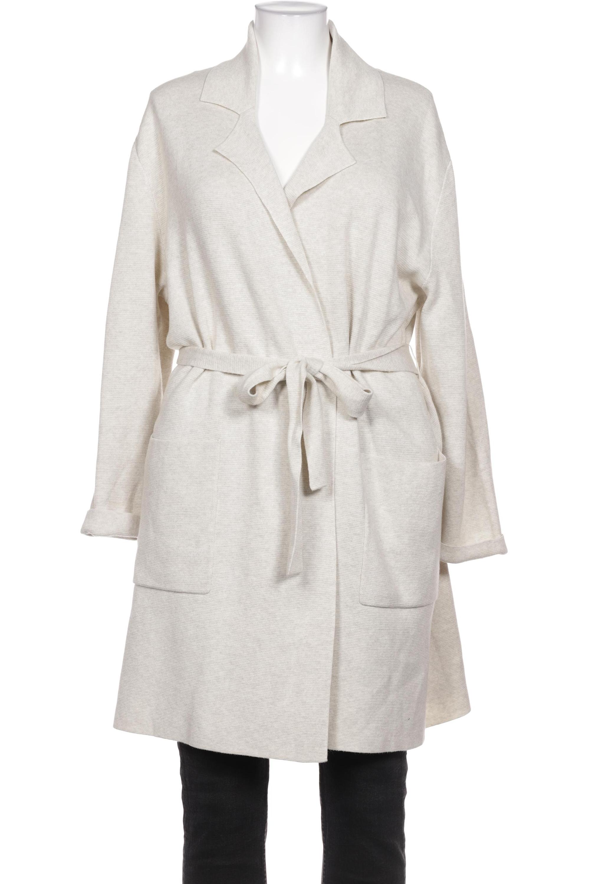 

Oui Damen Strickjacke, cremeweiß, Gr. 46