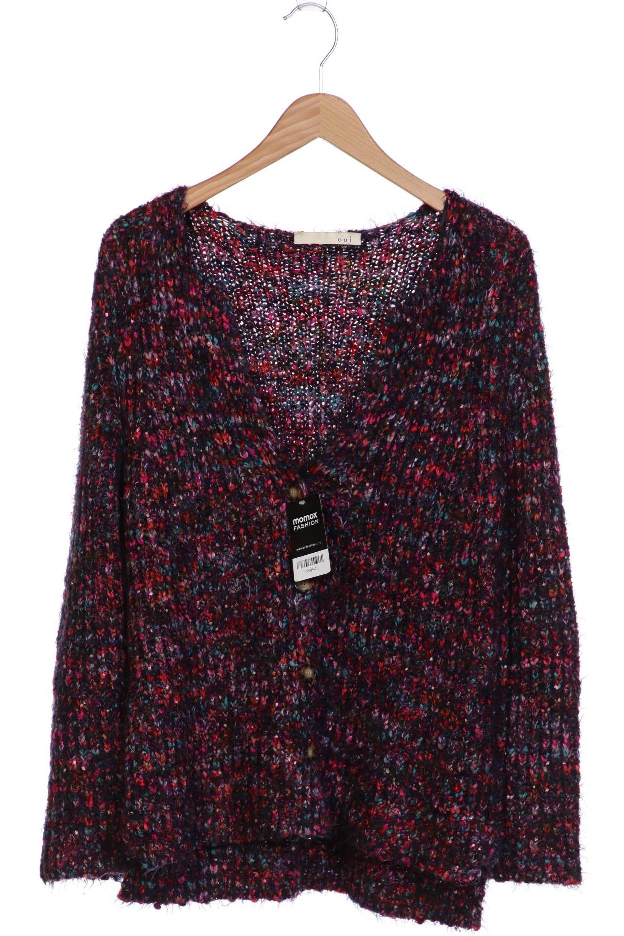 

Oui Damen Strickjacke, mehrfarbig, Gr. 44
