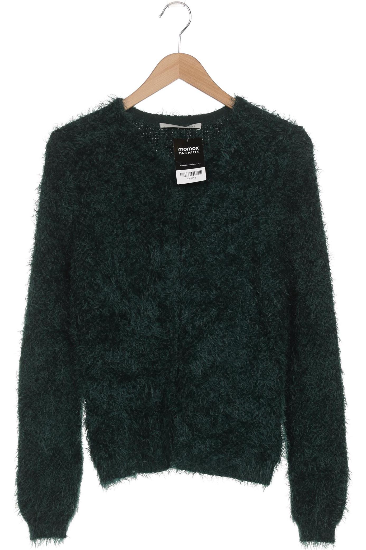 

Oui Damen Strickjacke, grün, Gr. 36
