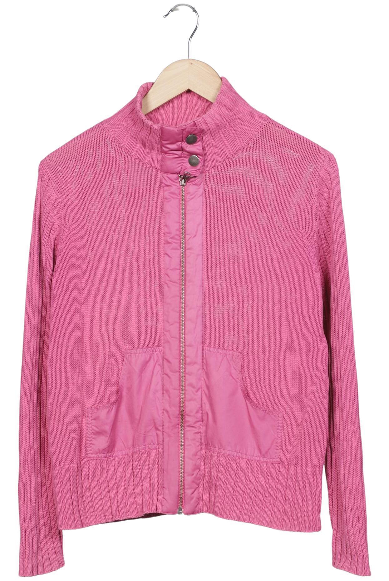 

Oui Damen Strickjacke, pink, Gr. 42