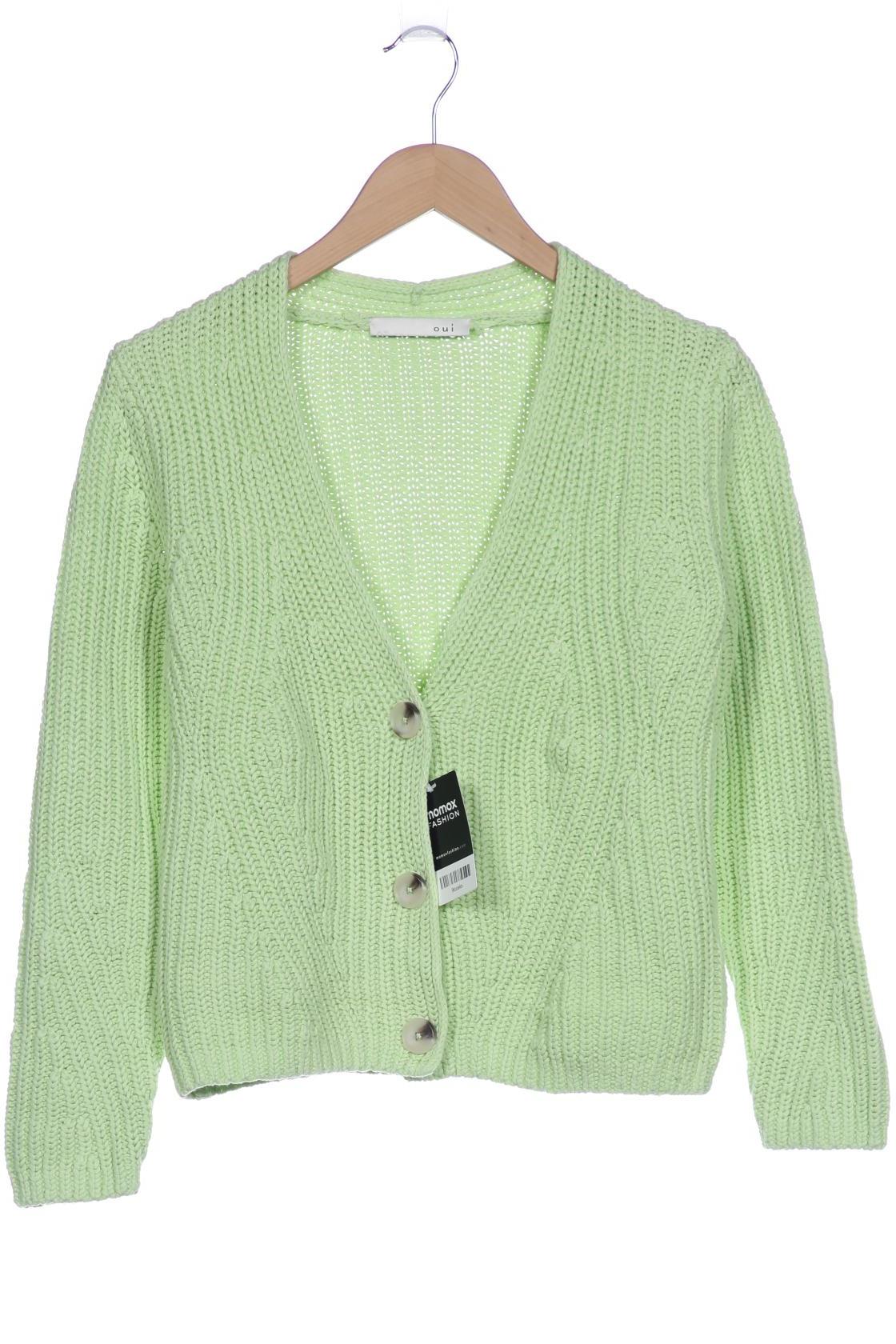 

Oui Damen Strickjacke, grün