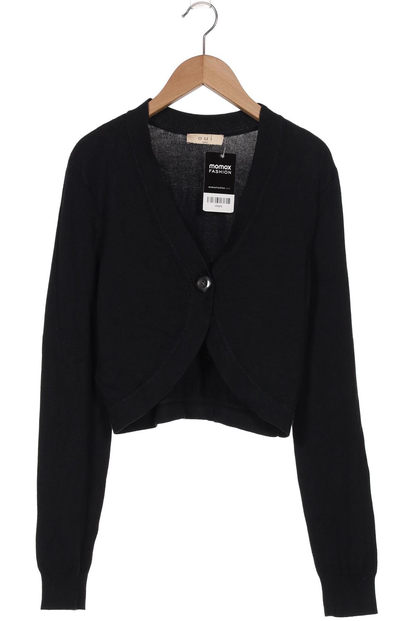 

Oui Damen Strickjacke, marineblau, Gr. 40