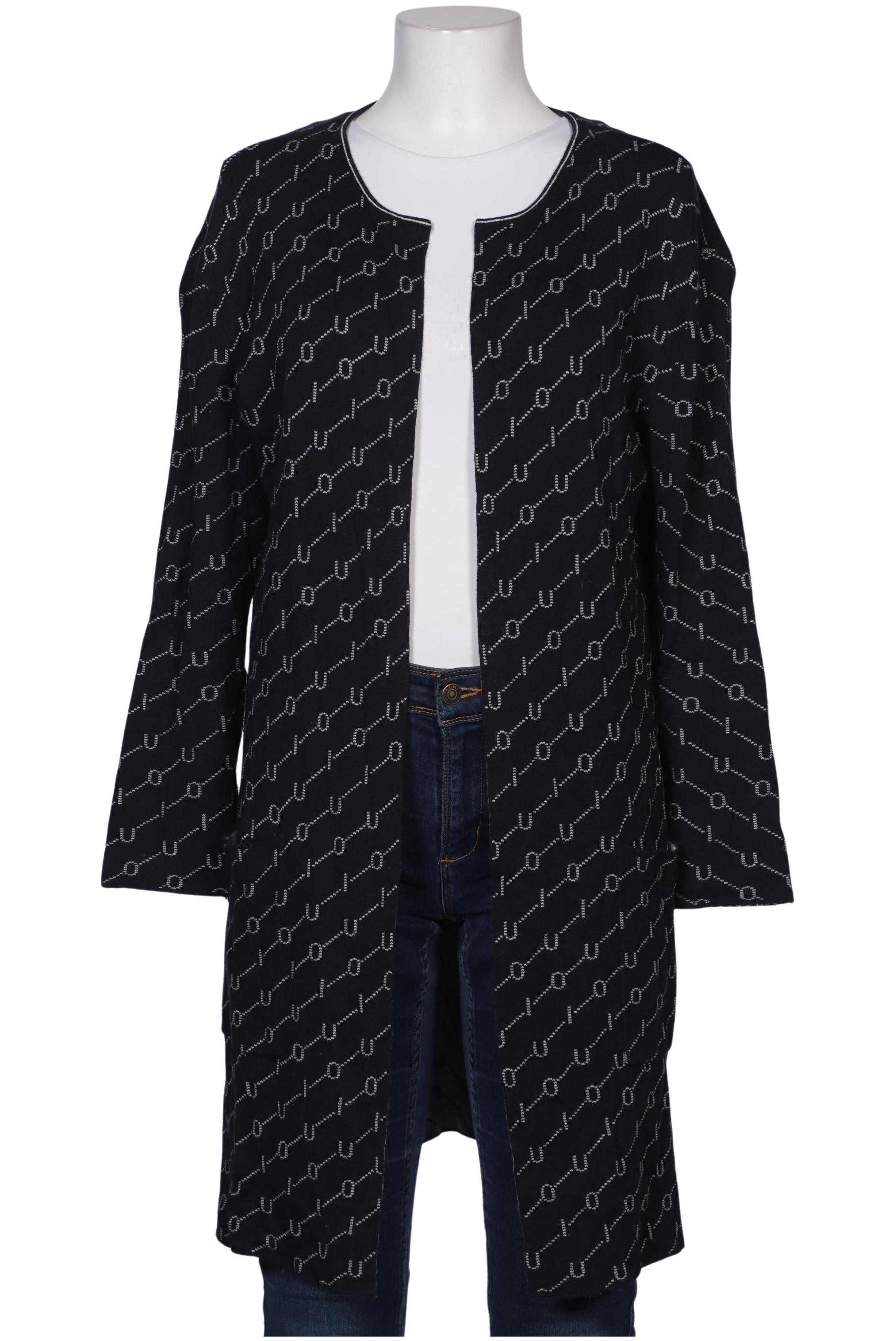 

Oui Damen Strickjacke, marineblau, Gr. 42