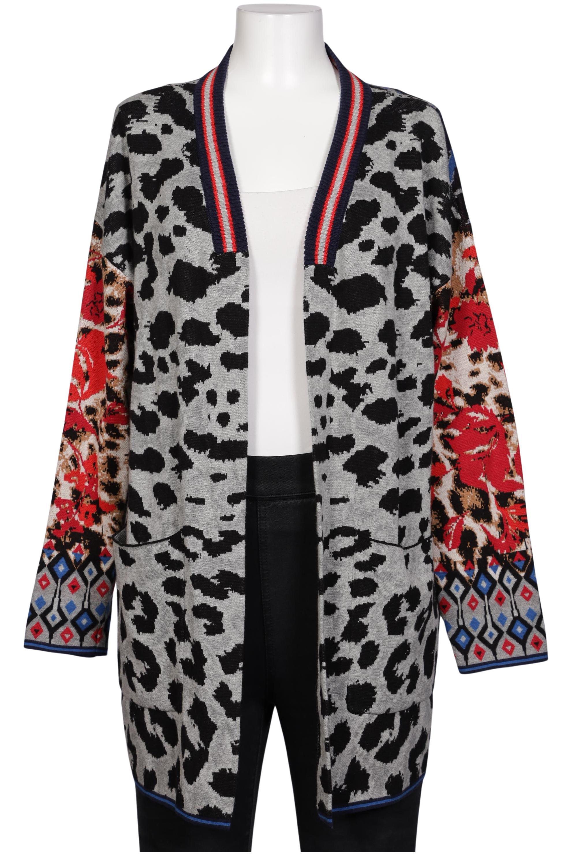 

Oui Damen Strickjacke, mehrfarbig, Gr. 38