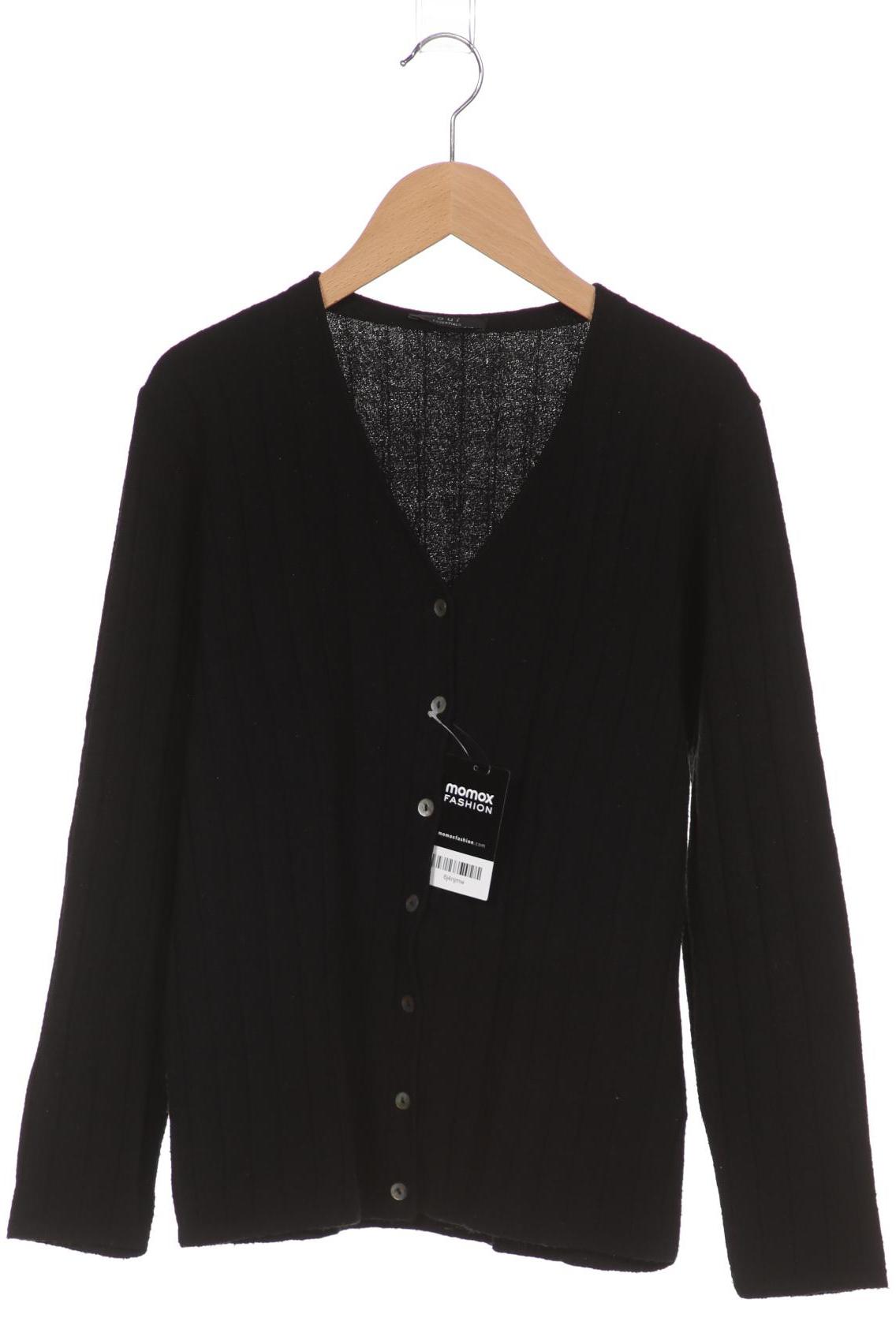 

Oui Damen Strickjacke, schwarz, Gr. 42