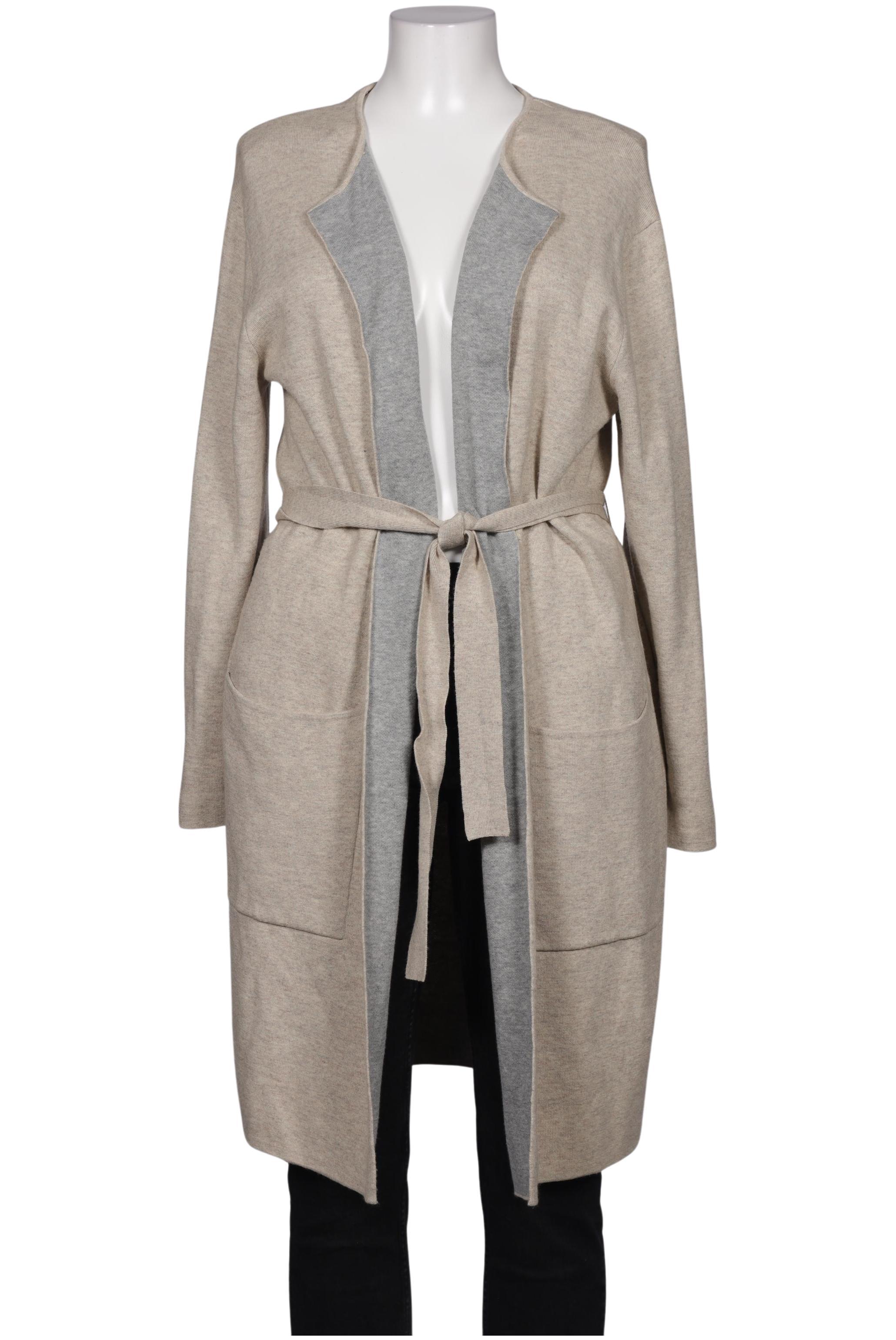

Oui Damen Strickjacke, beige, Gr. 42