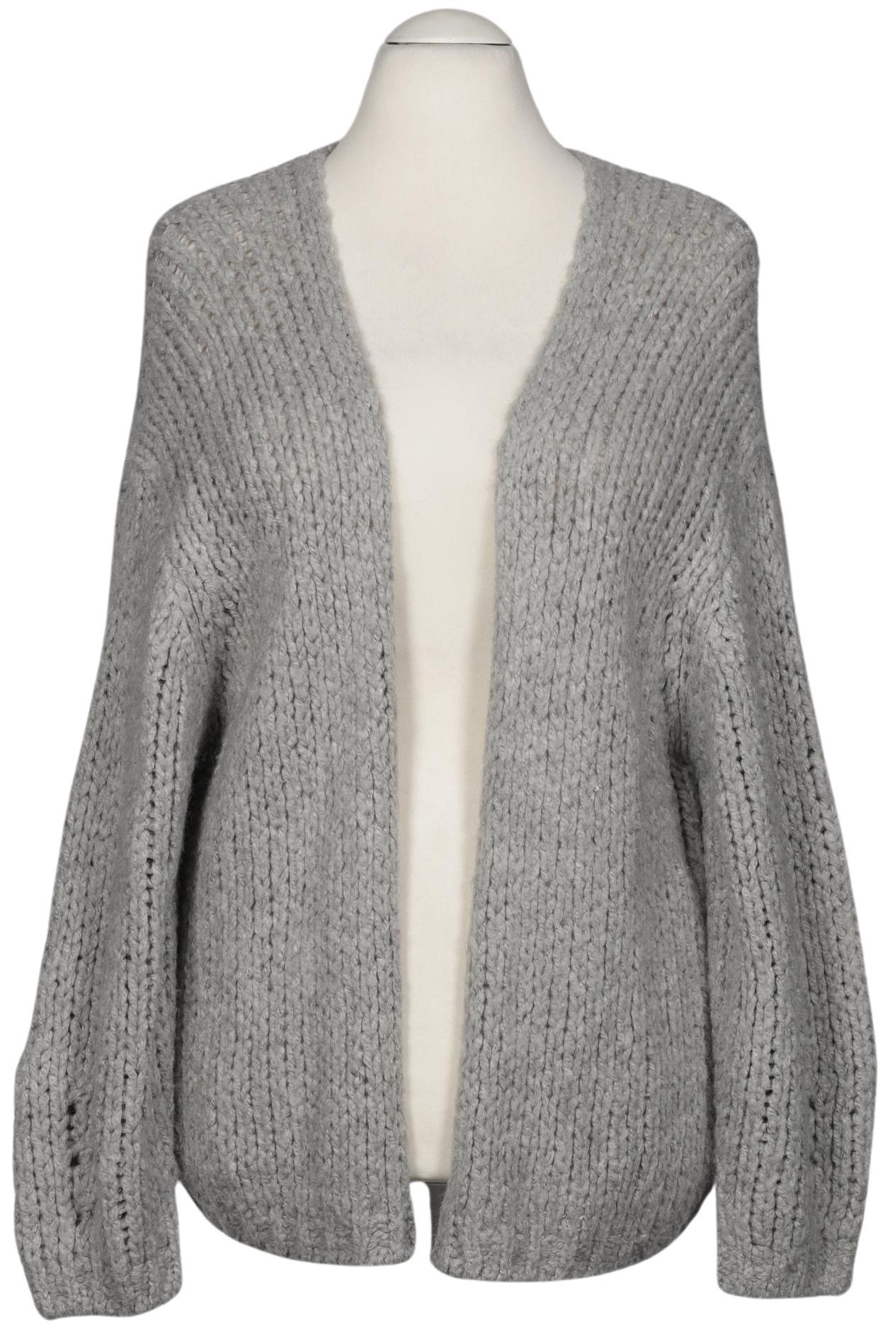 

Oui Damen Strickjacke, grau, Gr. 44