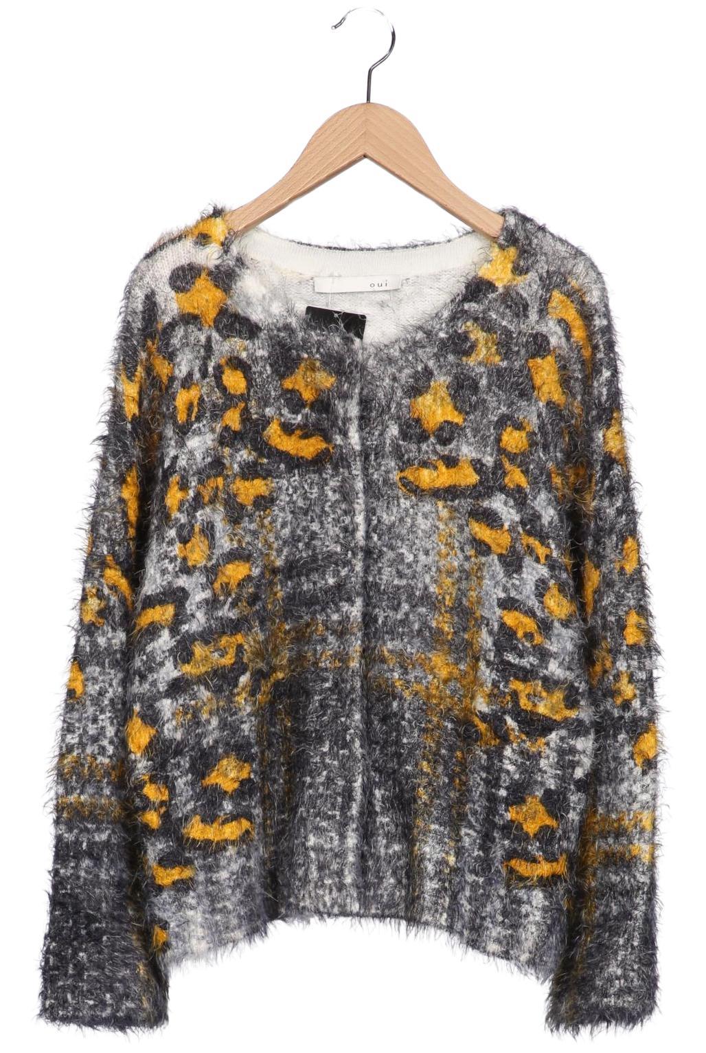 

Oui Damen Strickjacke, mehrfarbig, Gr. 40