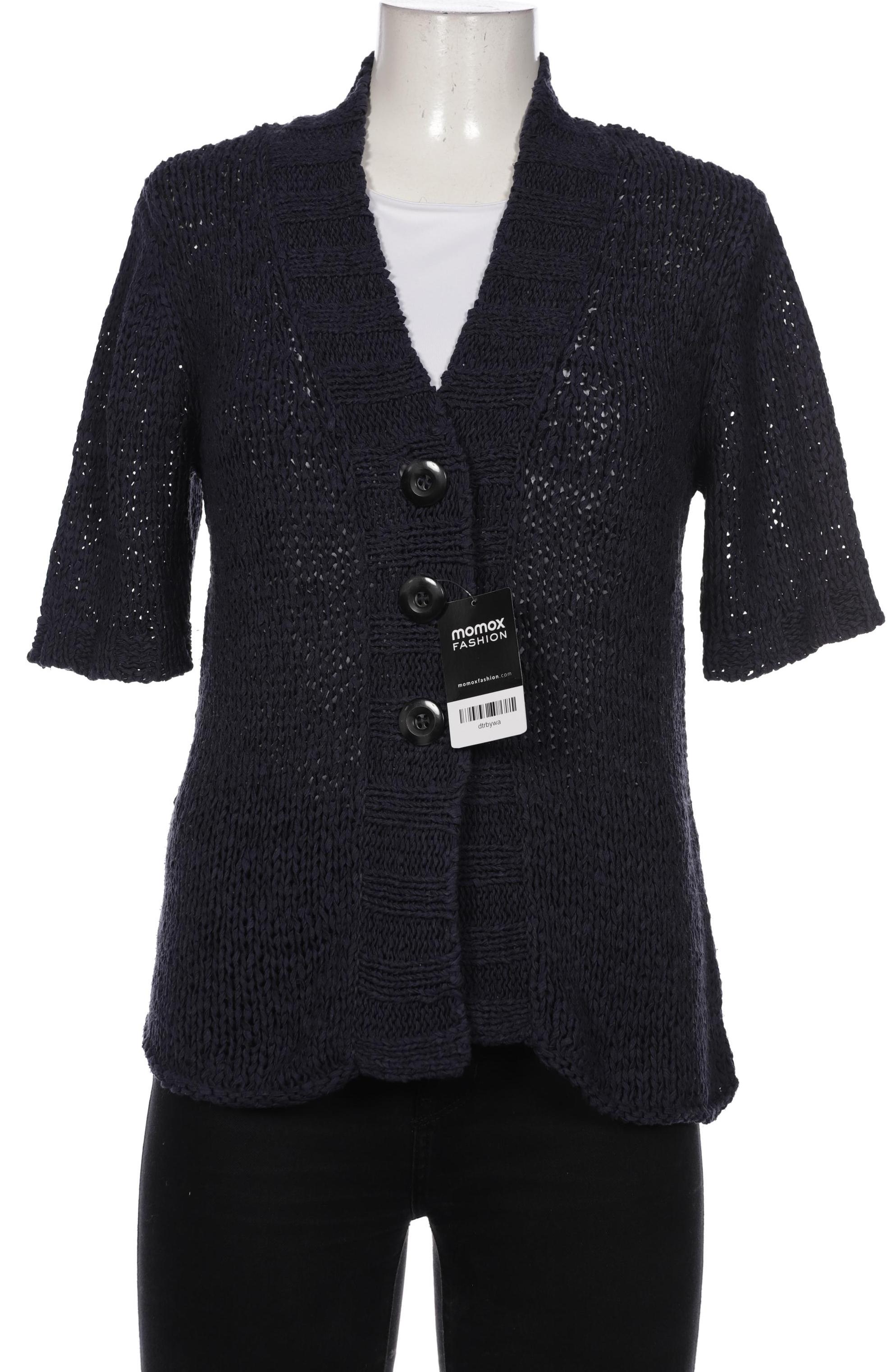 

Oui Damen Strickjacke, marineblau, Gr. 38