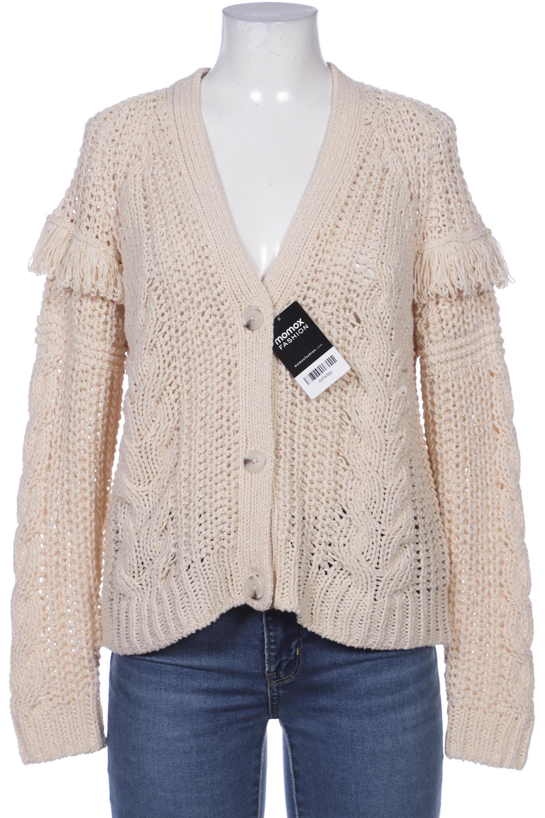 

Oui Damen Strickjacke, cremeweiß, Gr. 40