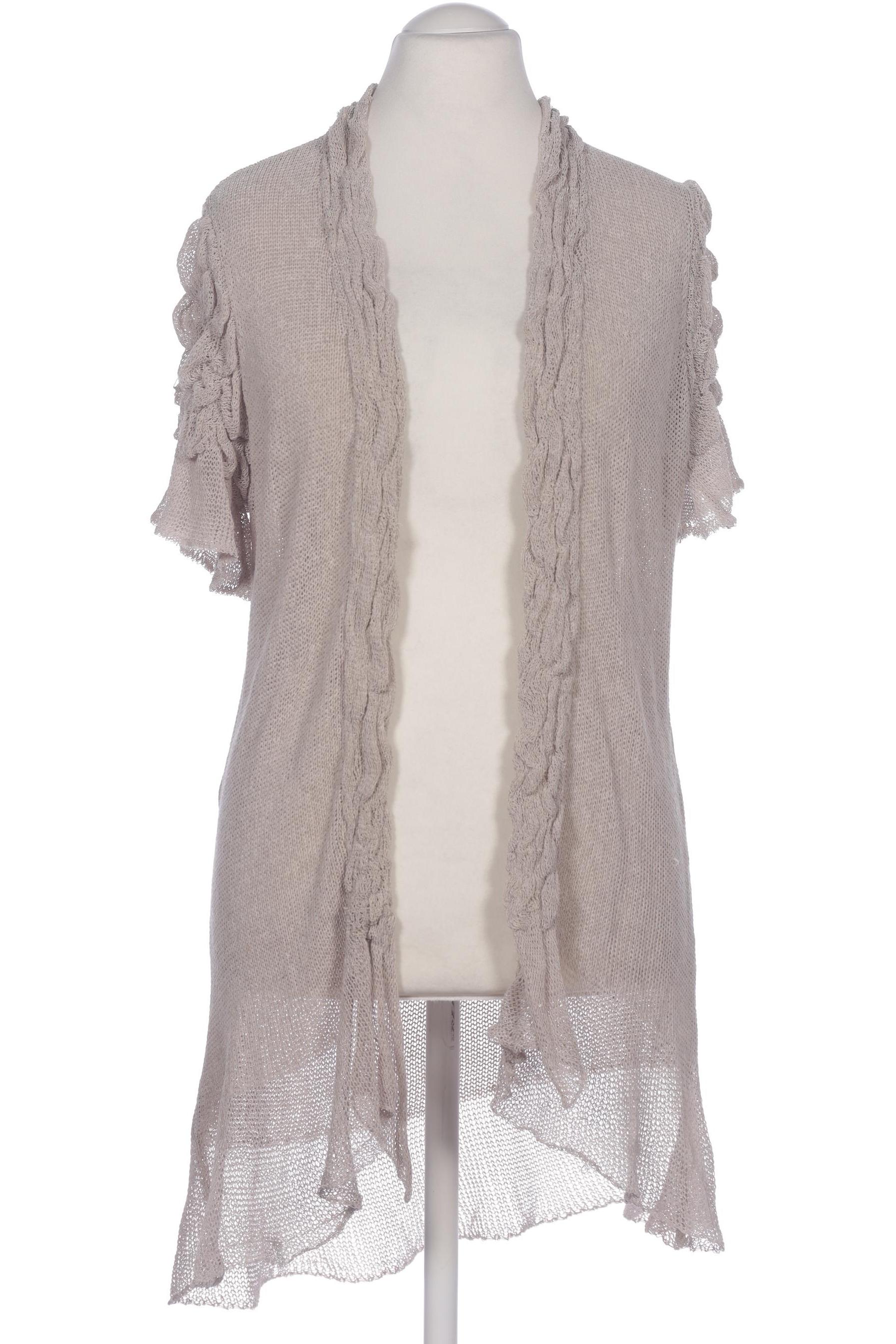 

Oui Damen Strickjacke, beige, Gr. 40
