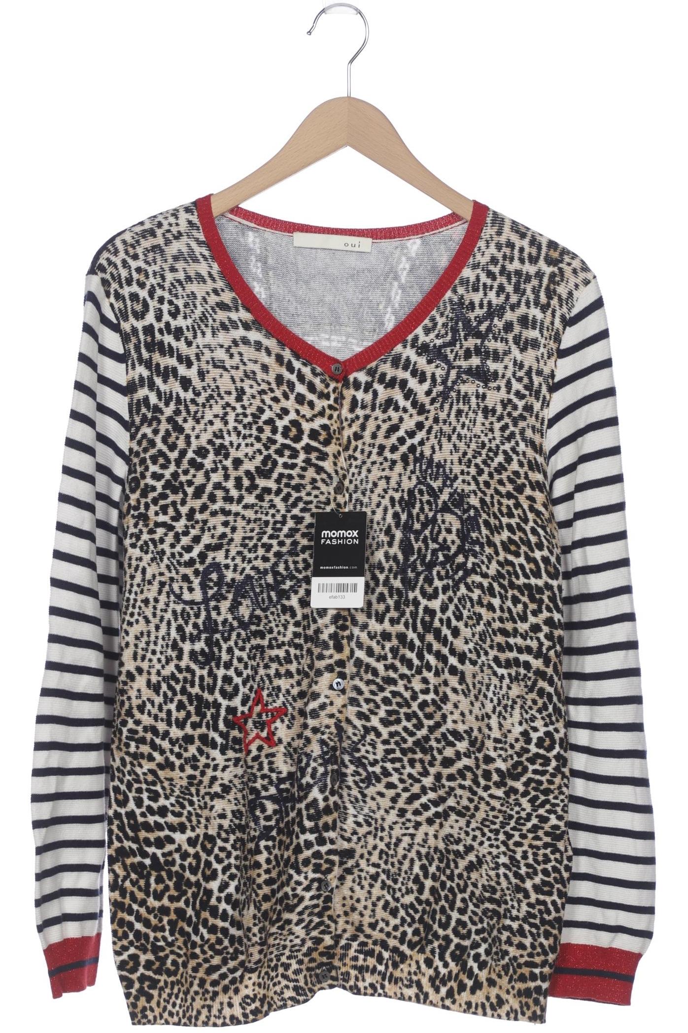 

Oui Damen Strickjacke, mehrfarbig, Gr. 46