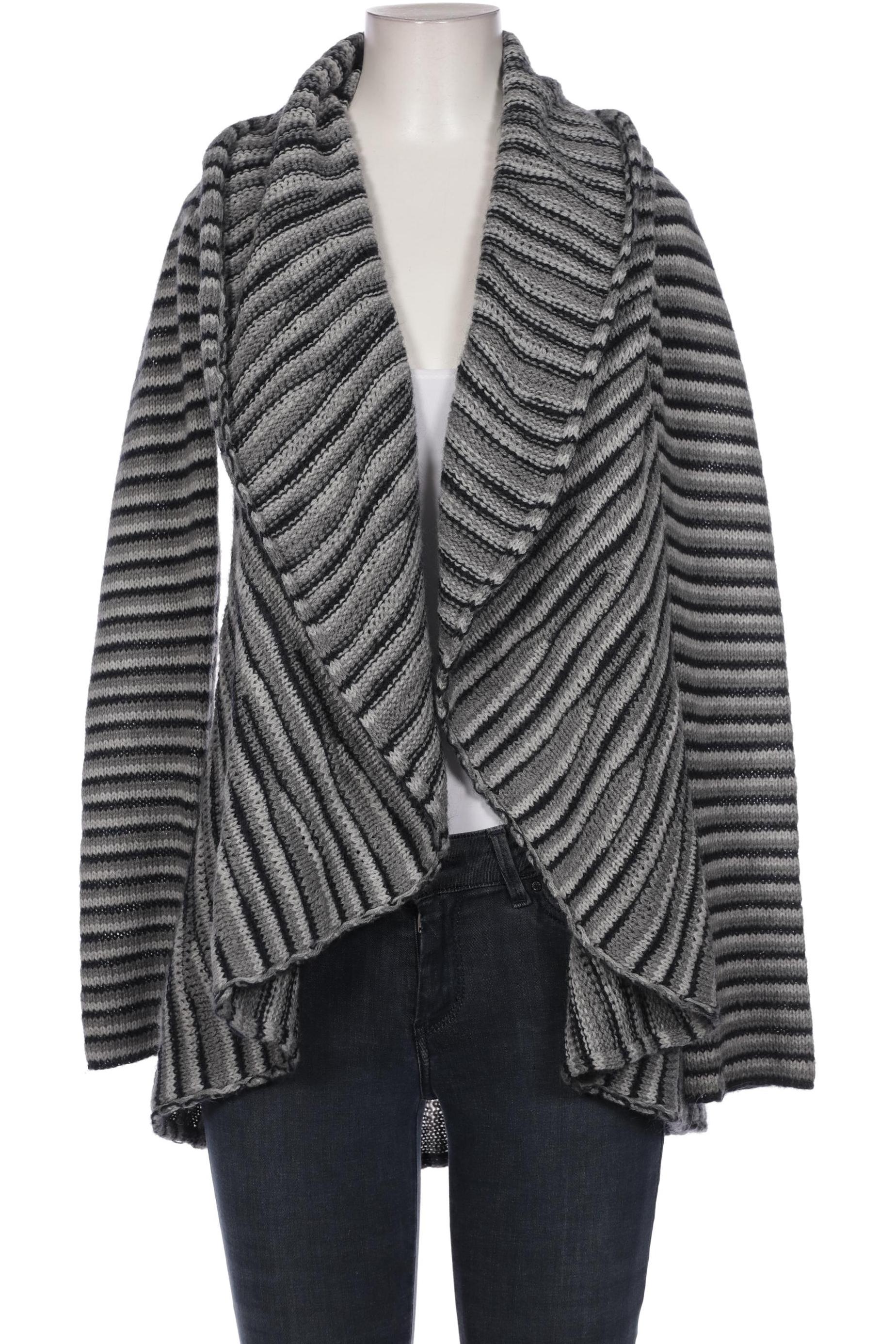 

Oui Damen Strickjacke, grau, Gr. 38