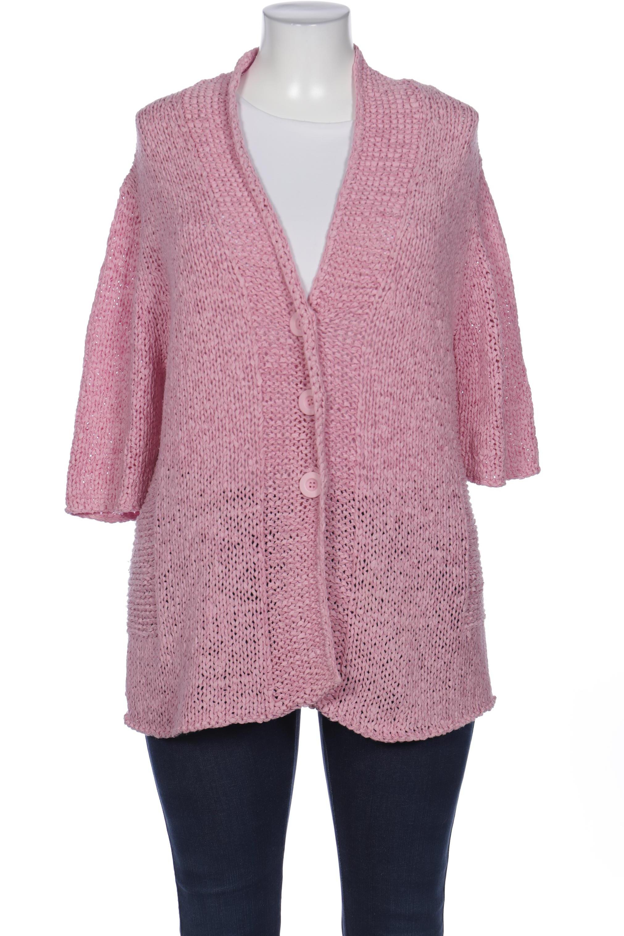 

Oui Damen Strickjacke, pink