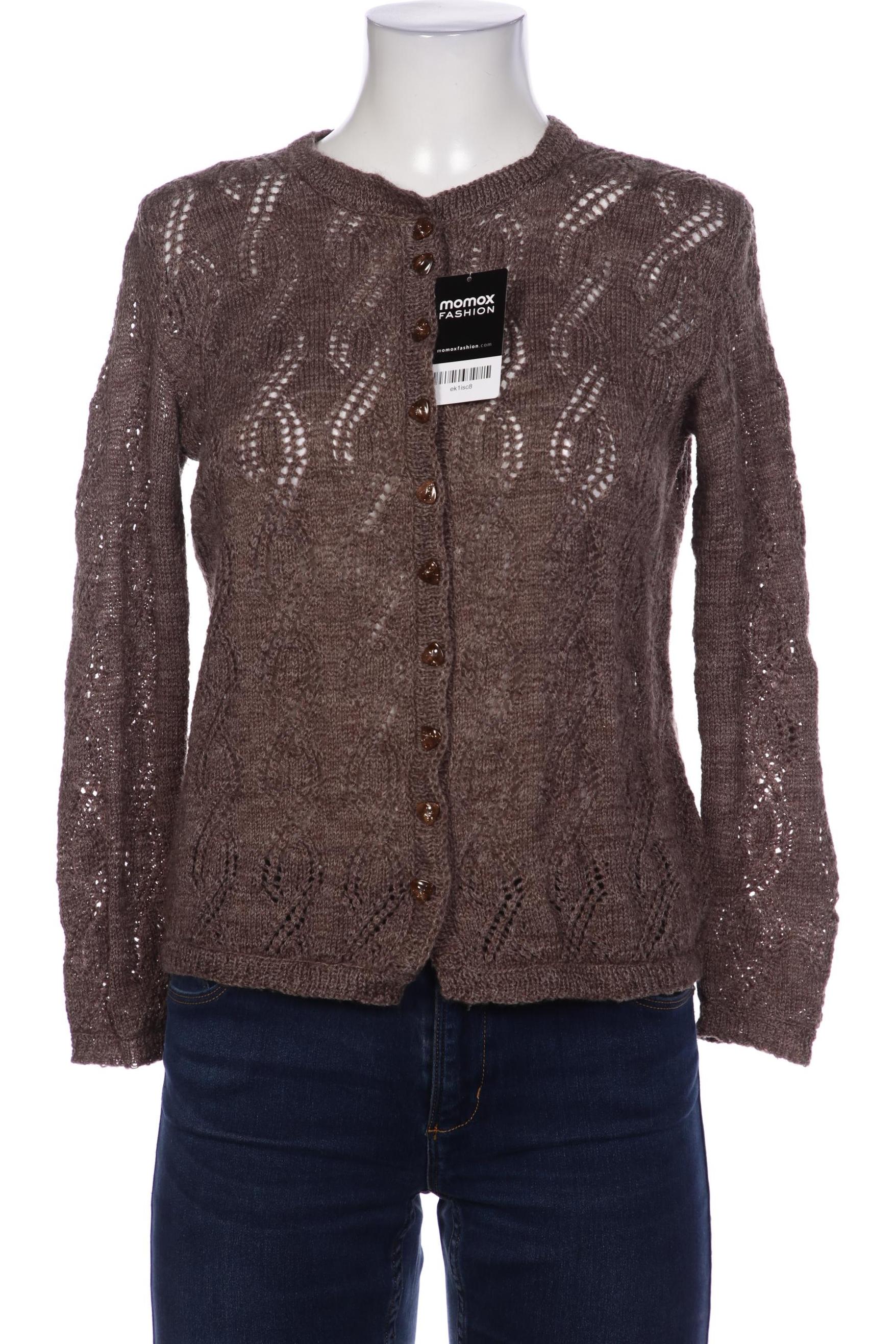 

Oui Damen Strickjacke, braun, Gr. 38
