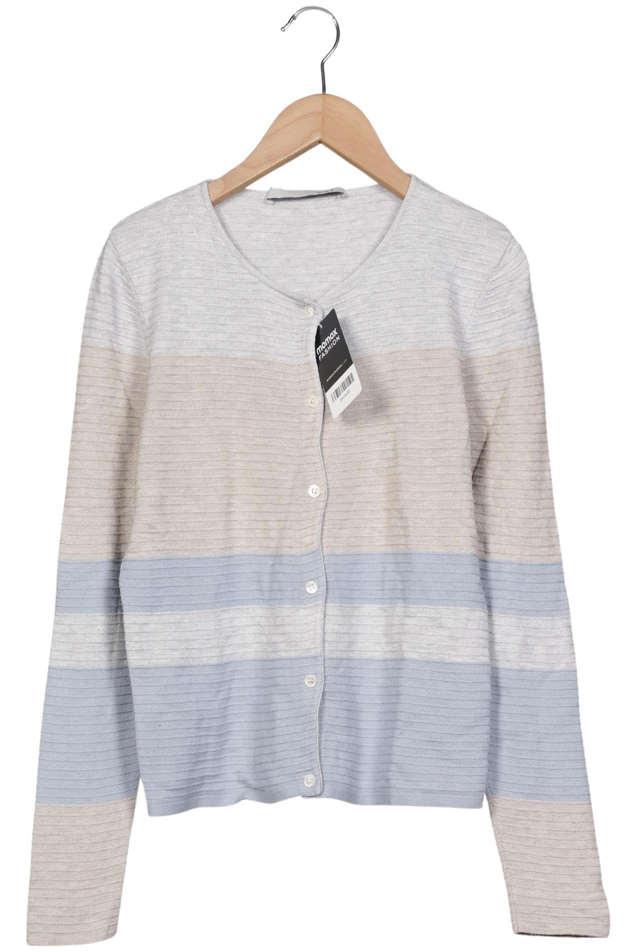 

Oui Damen Strickjacke, grau, Gr. 34