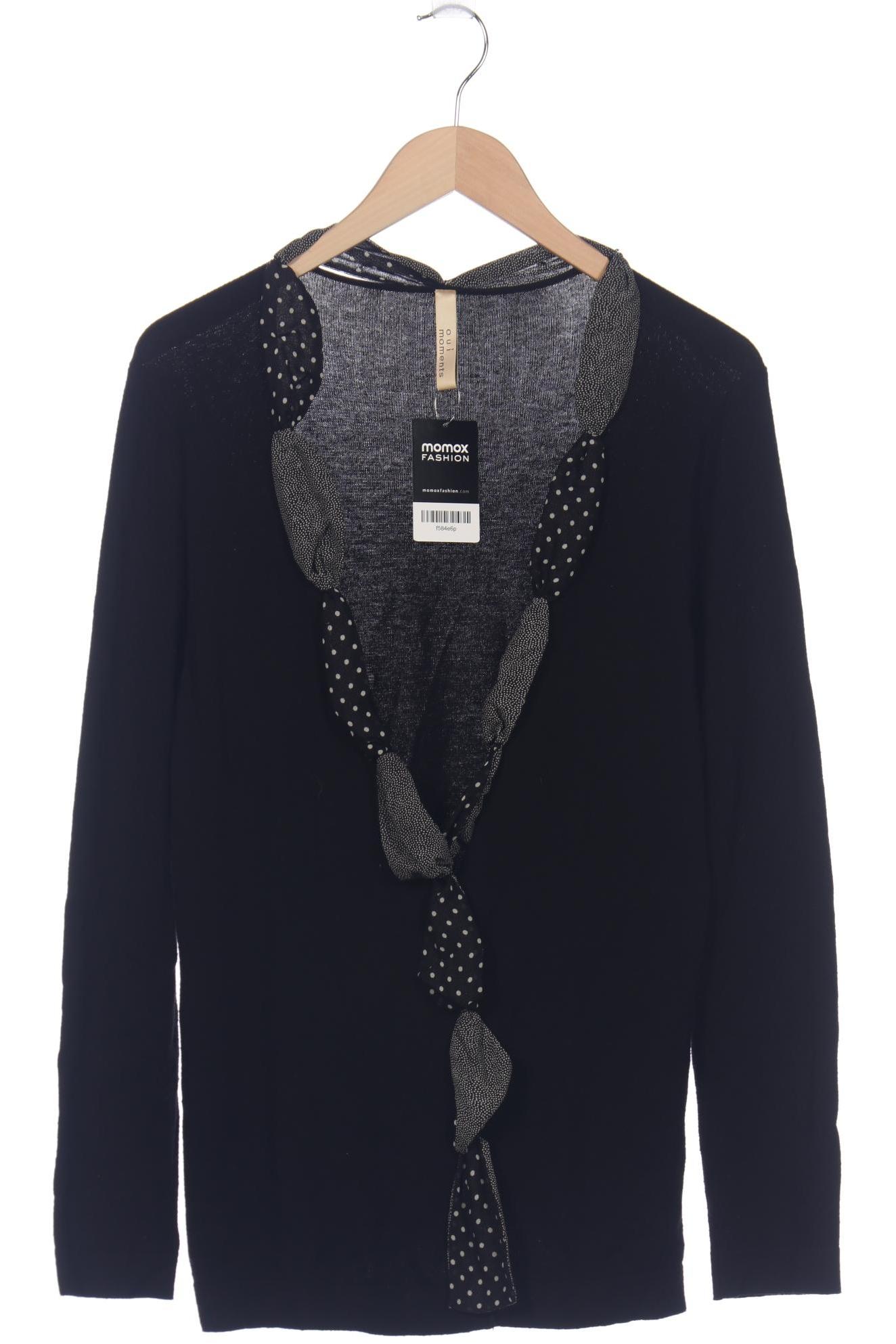 

Oui Damen Strickjacke, schwarz, Gr. 40