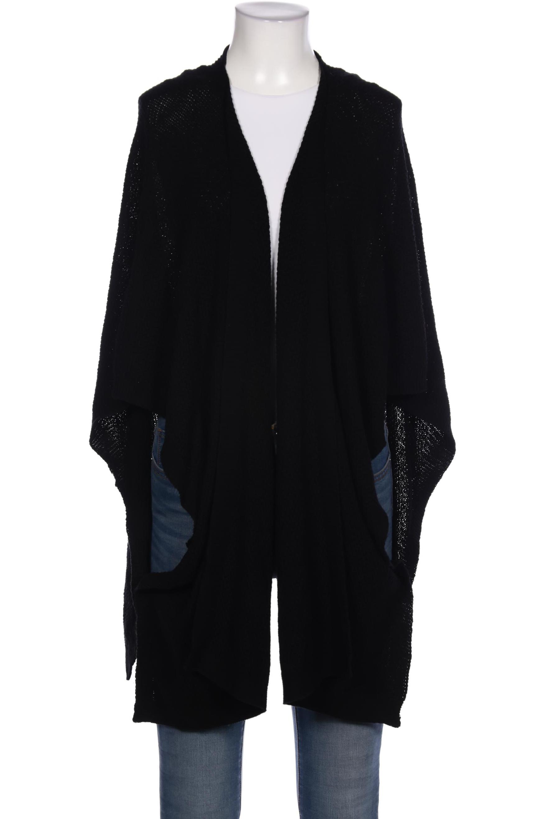 

Oui Damen Strickjacke, schwarz, Gr. 36